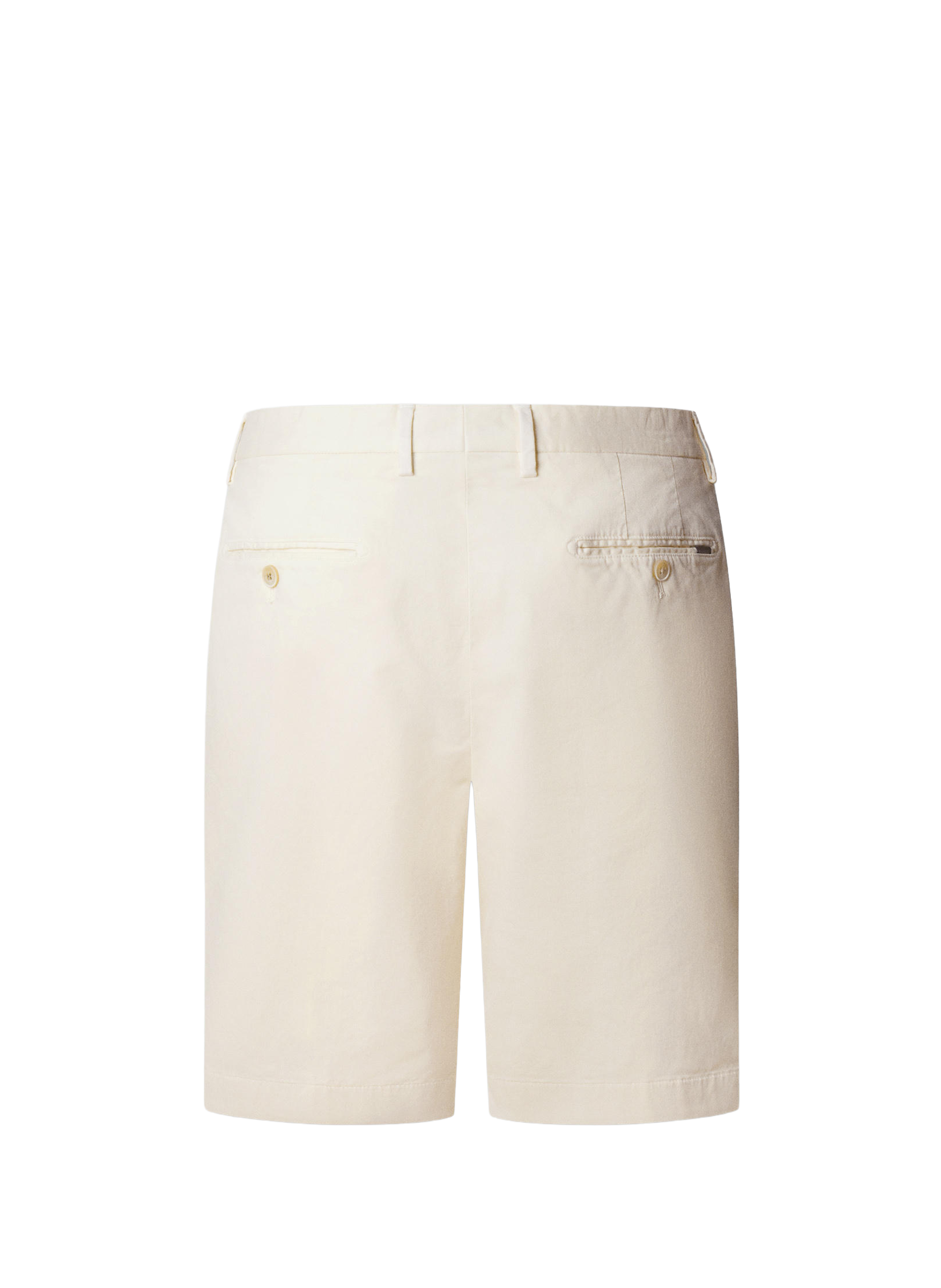 Bermuda droit en coton mélangé HACKETT Blanc