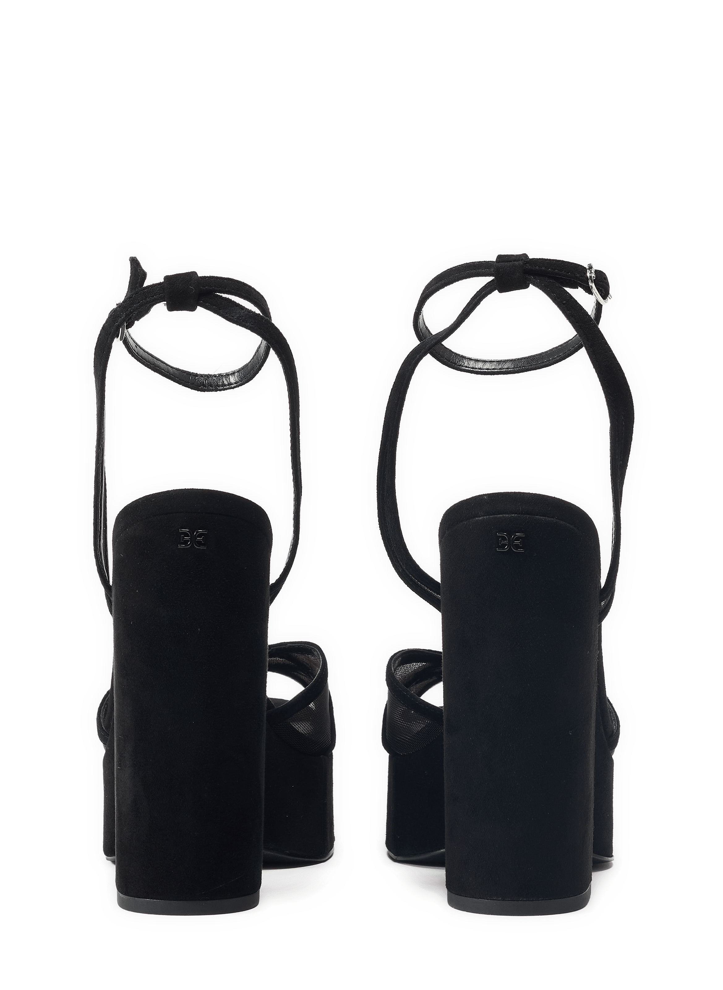 Suede Sandy Pumps SAM EDELMAN Black