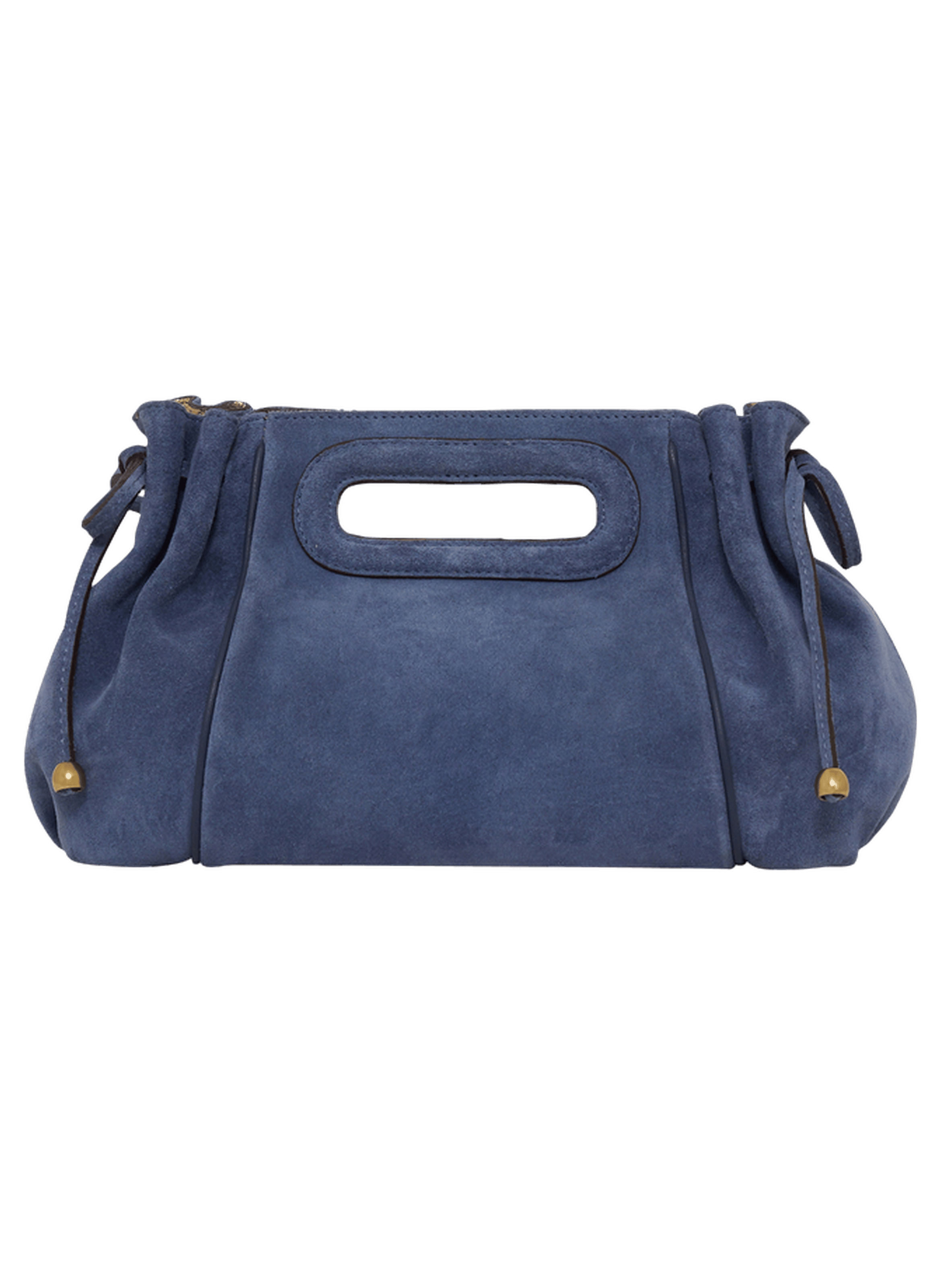 Sac à main en cuir velours intérieur métallisé - mini dany GERARD DAREL Bleu