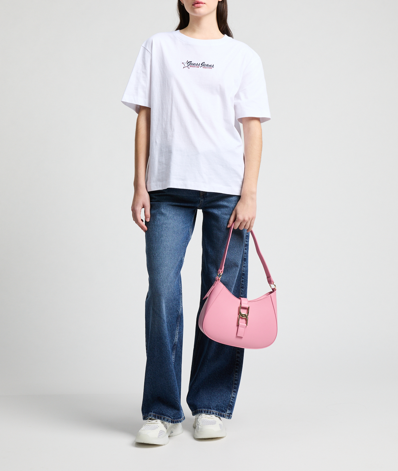 FLORAL QUILTED BAG AU PRINTEMPS PARIS Pink