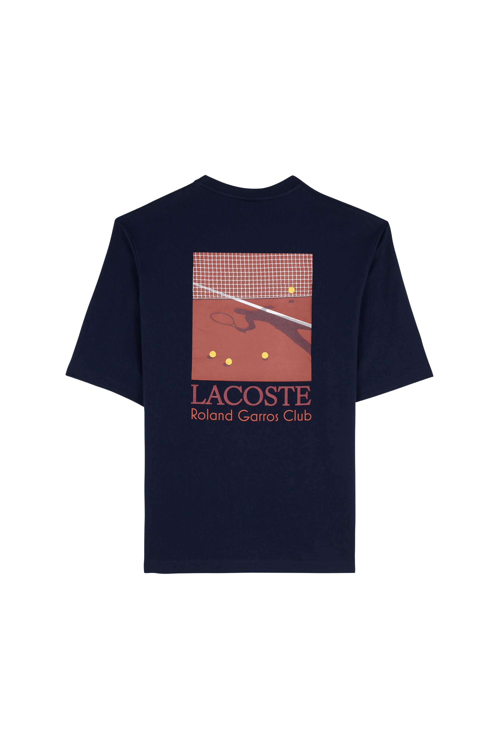 T-shirt roland garros club LACOSTE Bleu