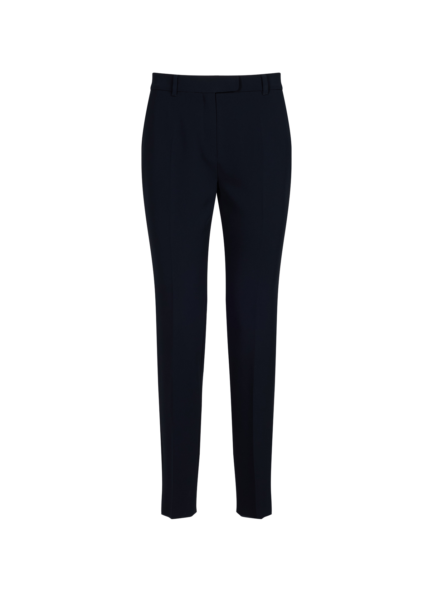 Straight trousers MAX MARA STUDIO Blue
