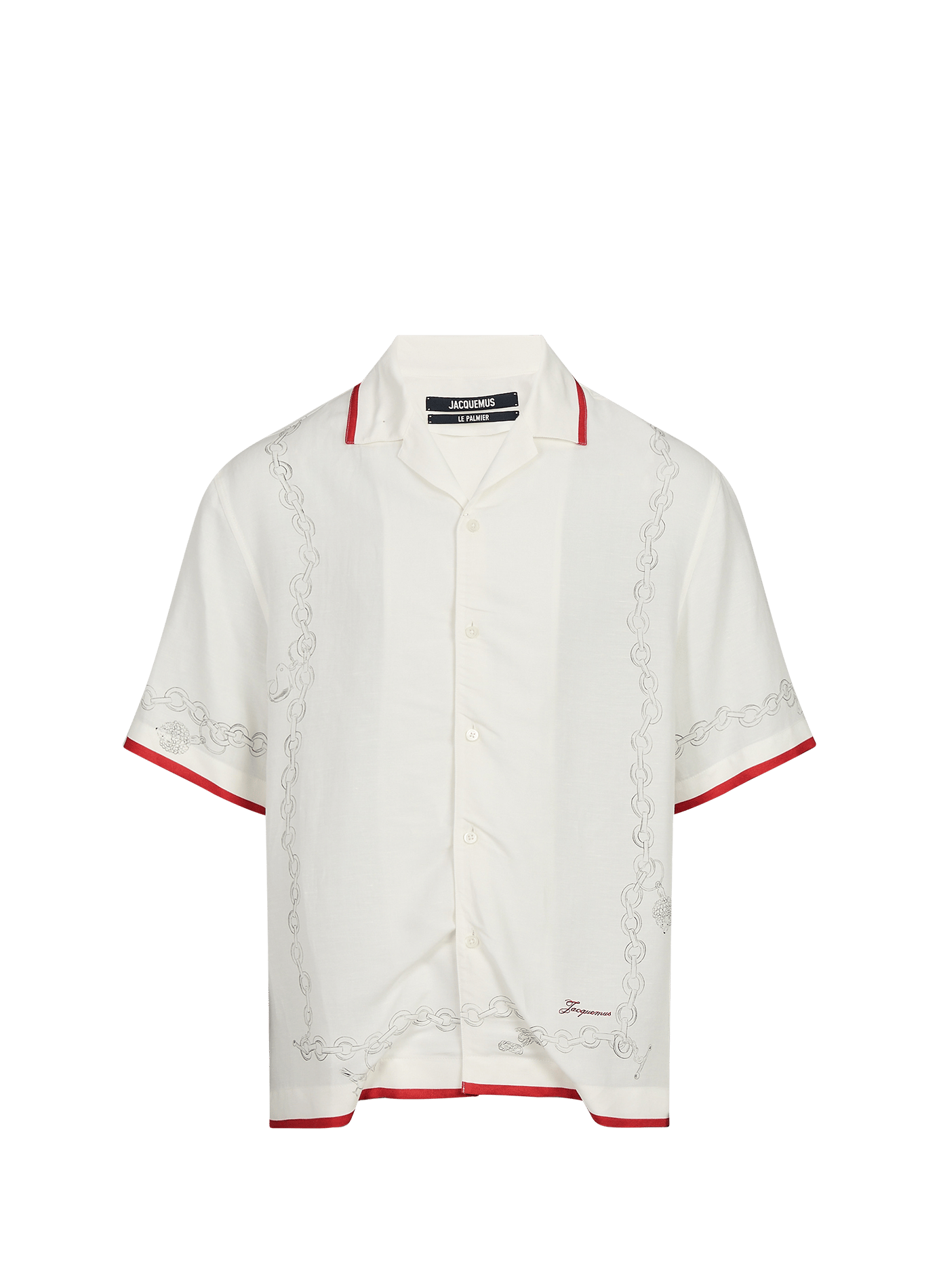 La chemise Cocktail en coton  JACQUEMUS Beige
