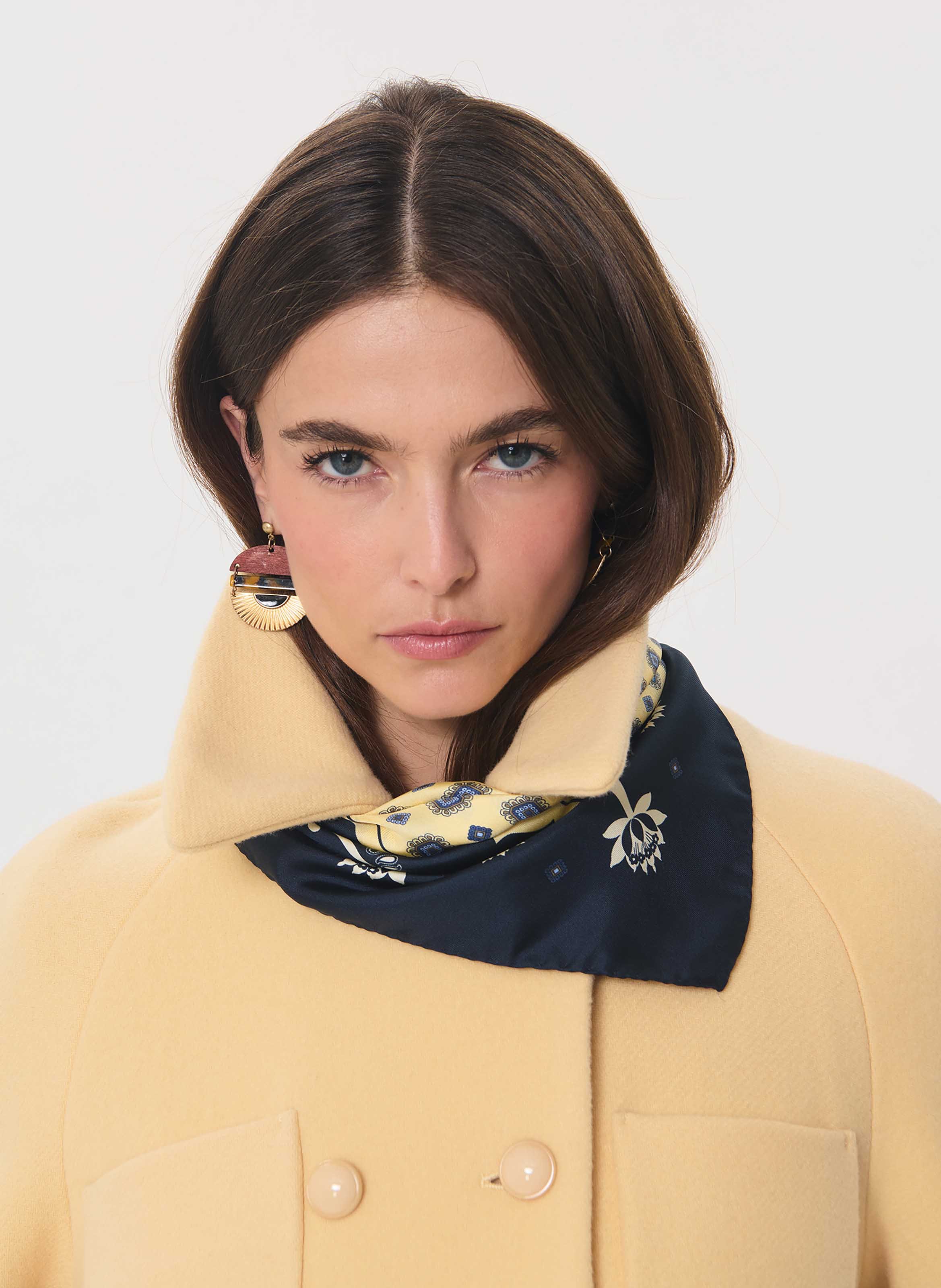 Manteau maryline TARA JARMON Jaune