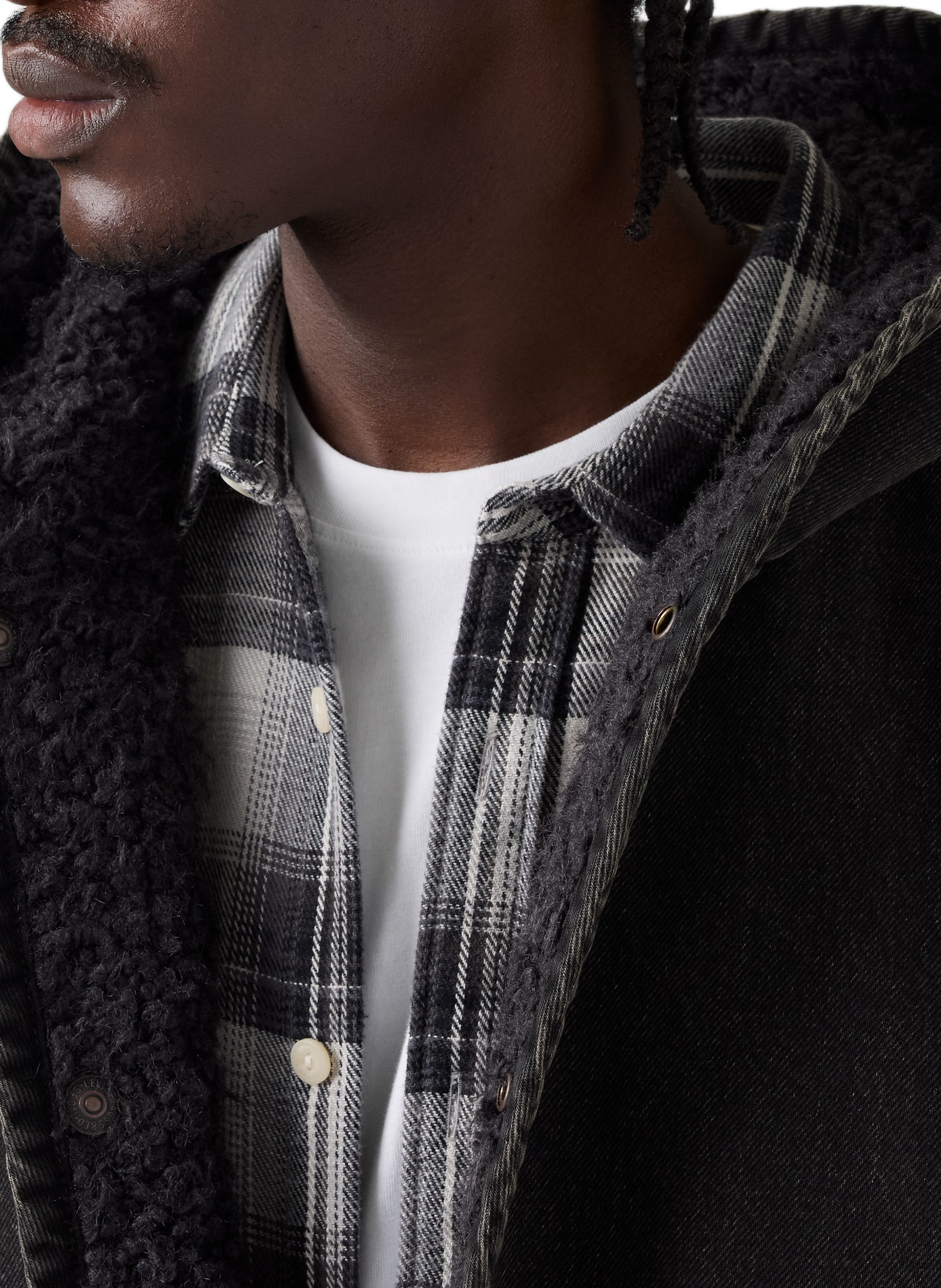 Kapuzenjacke aus Baumwolle LEVI'S Schwarz