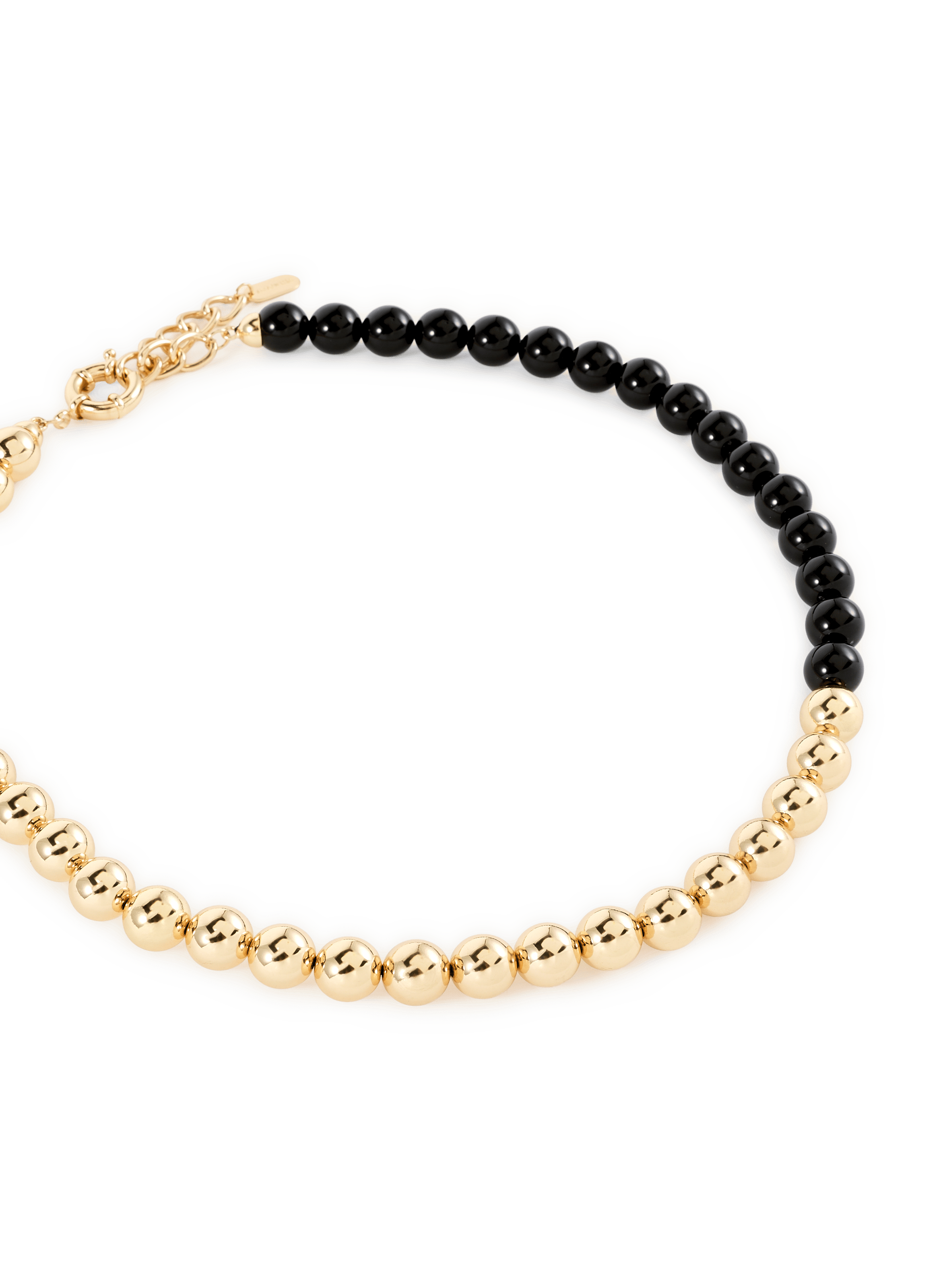 Collier en perles fantaisies SAISON 1865 Noir