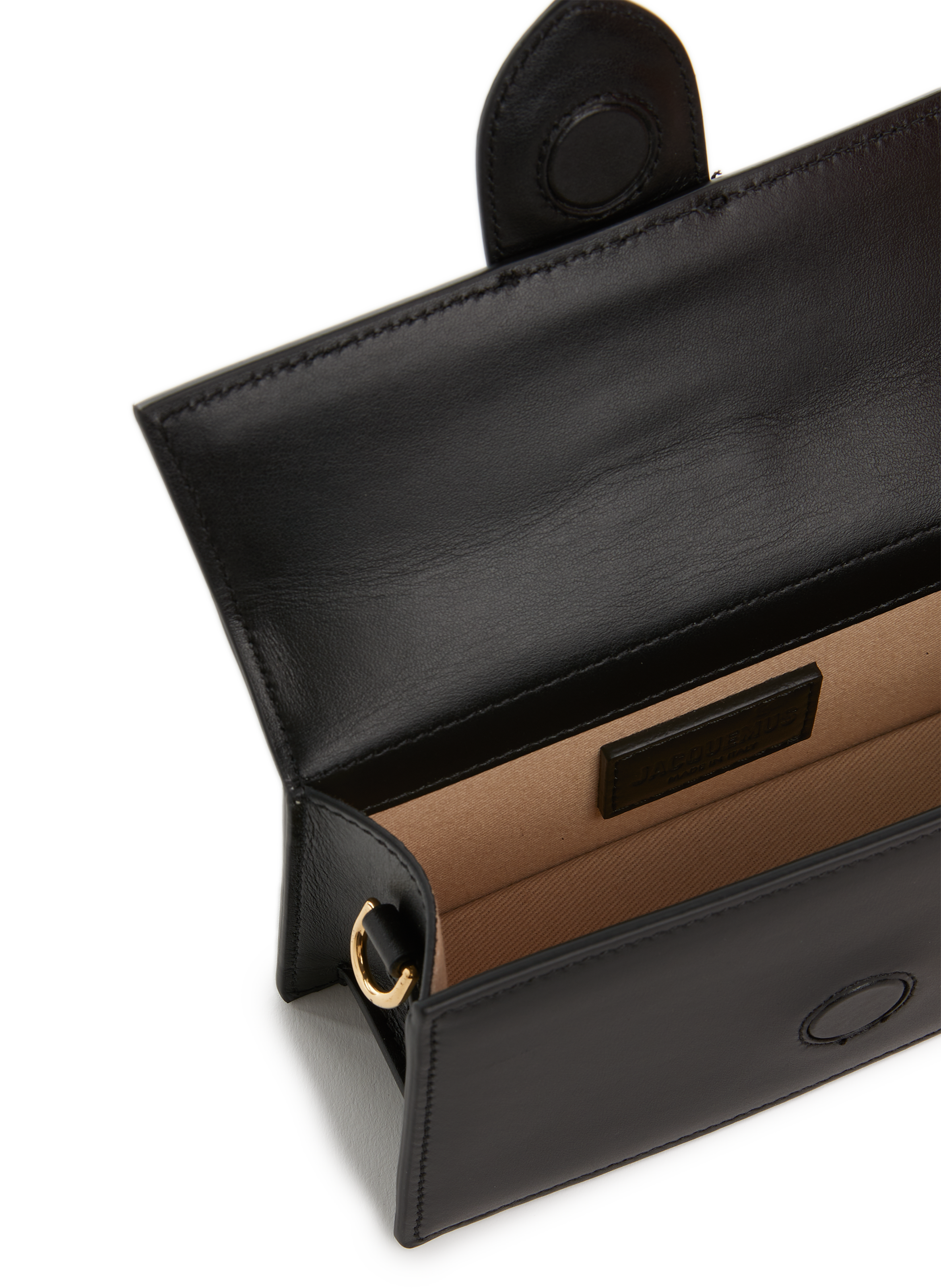 Le Bambino leather bag JACQUEMUS Black