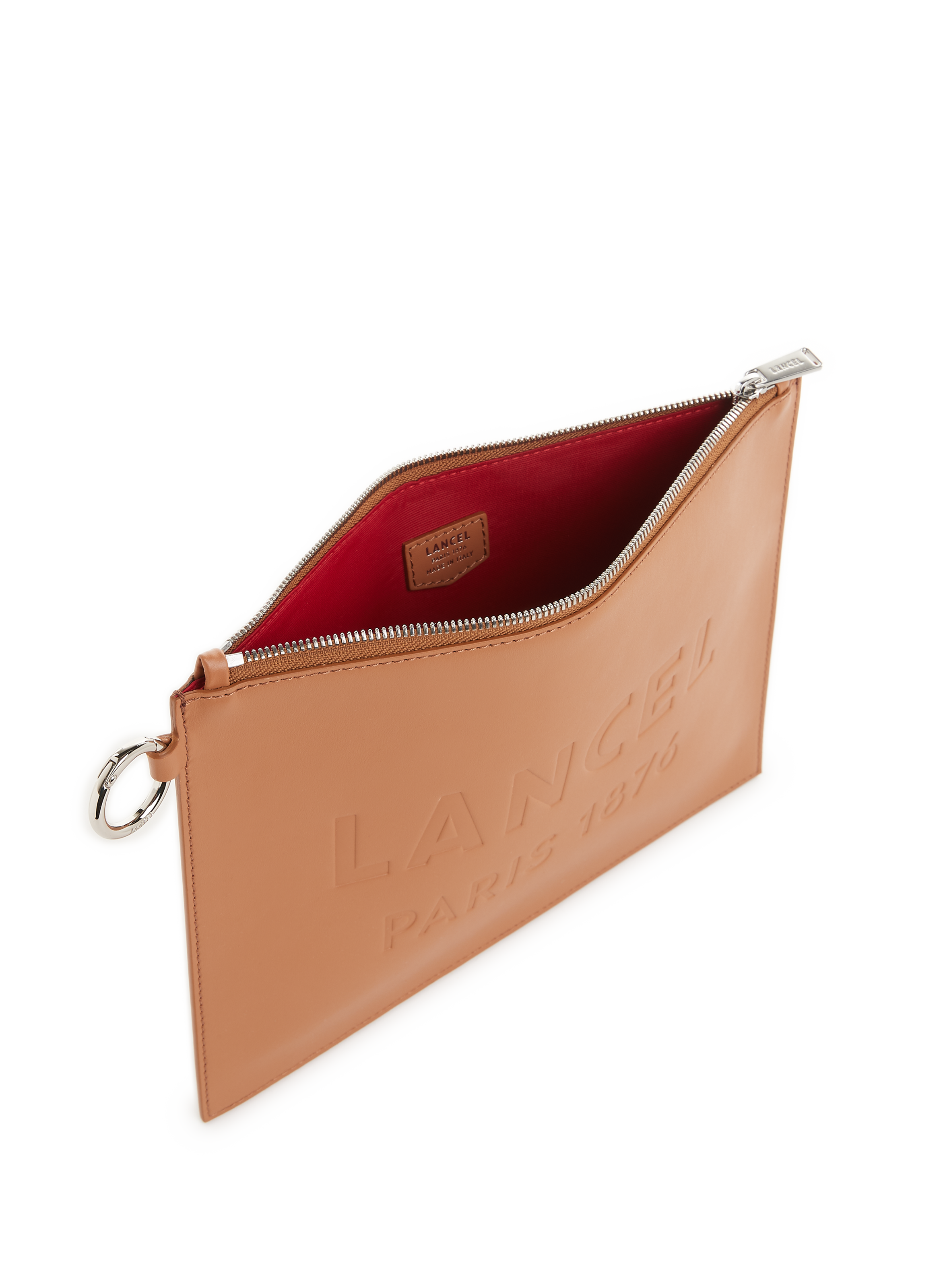 Pochette Essentiel L en cuir