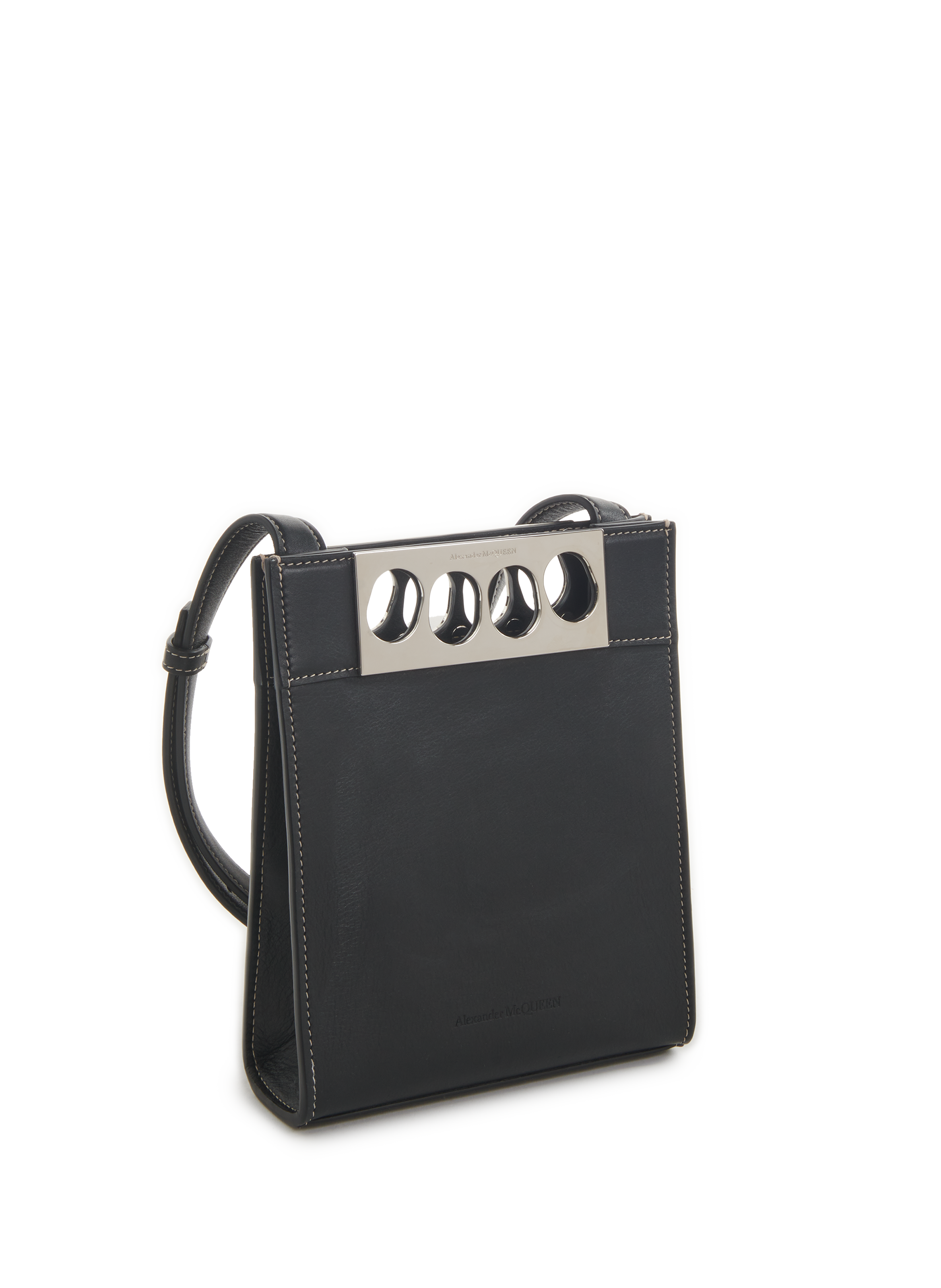 Mini sac cabas Grip en cuir