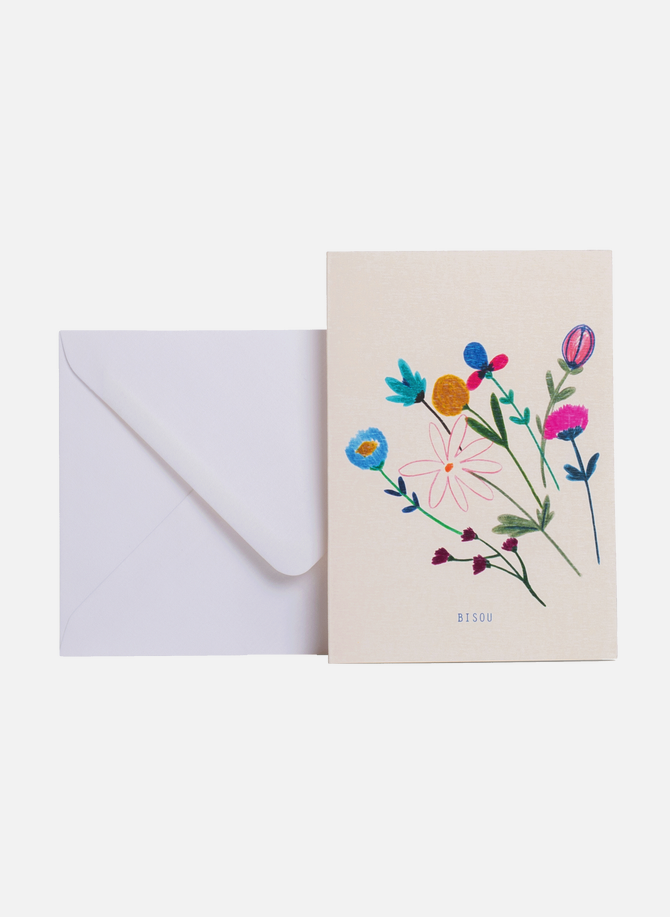 Carte postale Petites fleurs SEASON PAPER