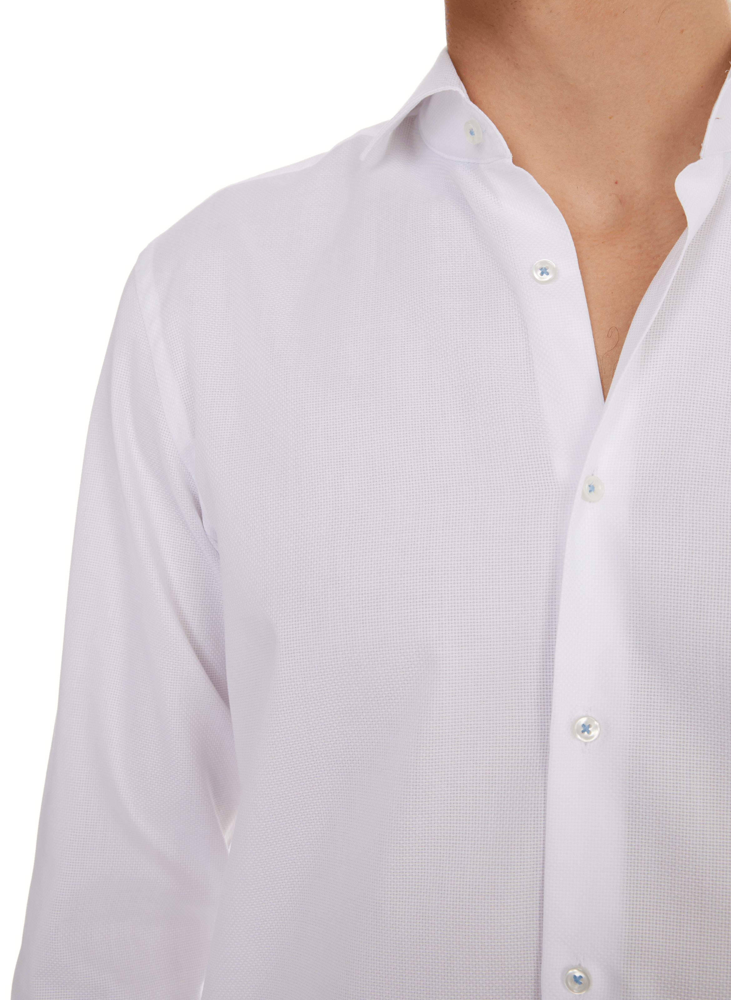 Chemise en coton  BOSS Blanc