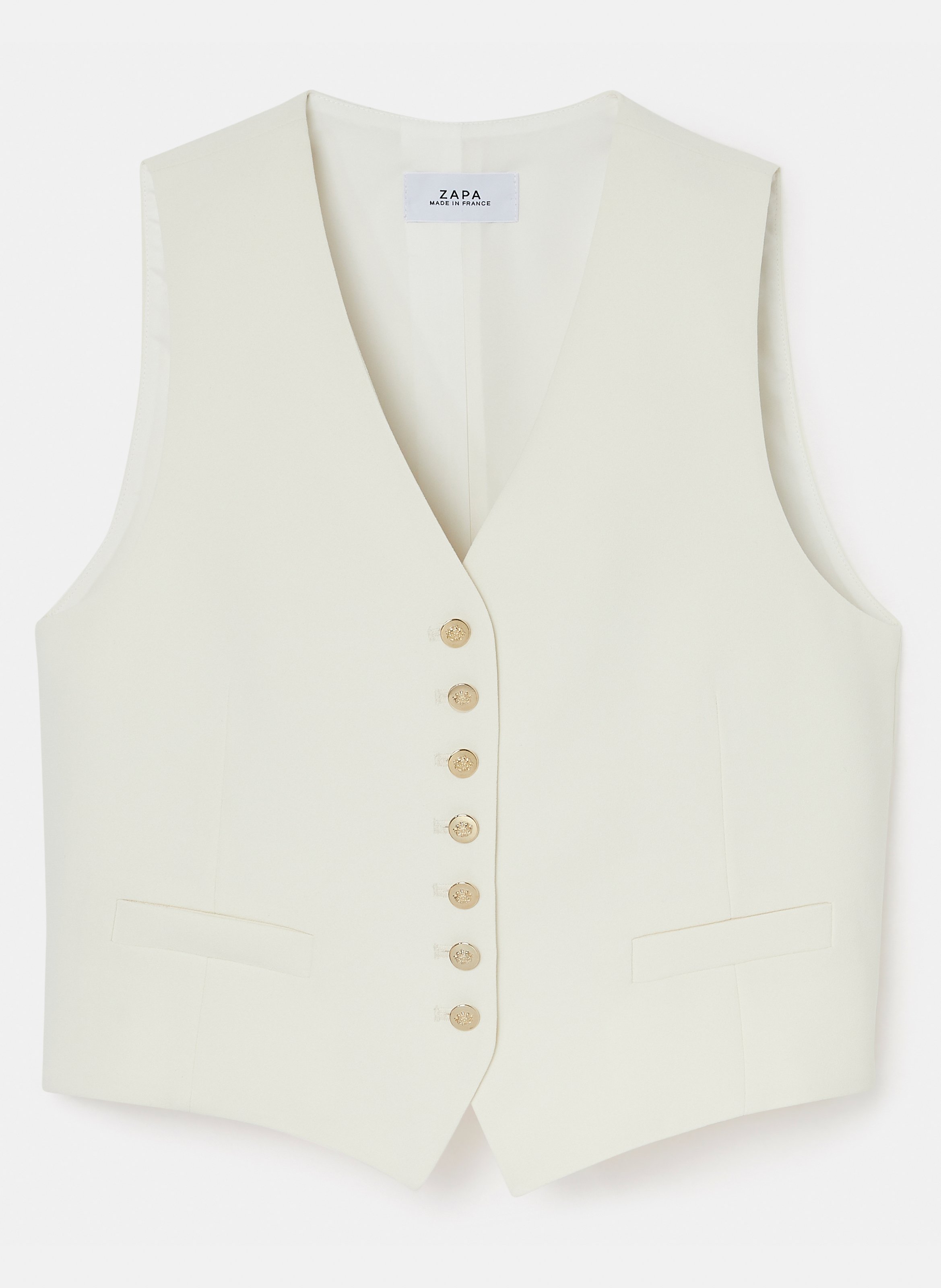 Gilet  gianno ZAPA Blanc