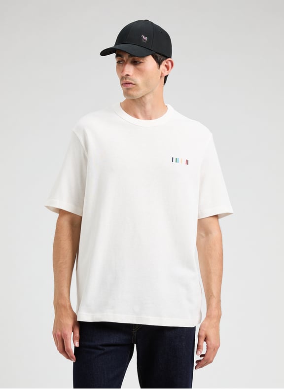 Classic Cotton T-Shirt White by PAUL SMITH PAUL SMITH Classic Cotton T-Shirt White