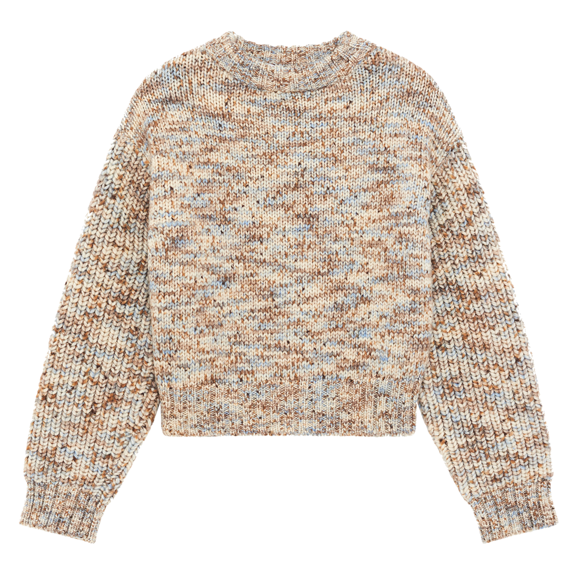 Pull droit col rond en laine camilla IRO Beige