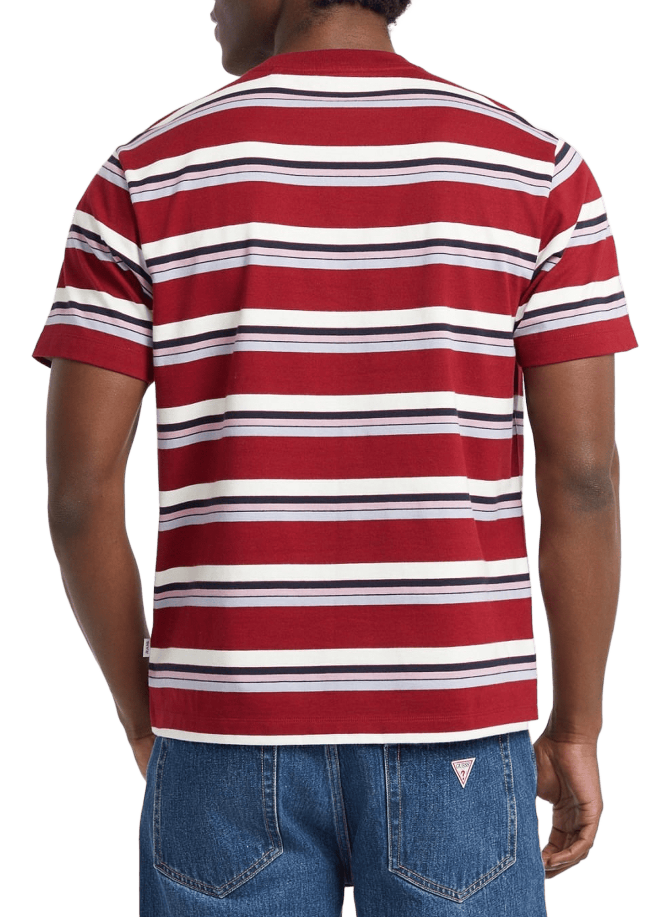 Striped T-shirt GUESS Red
