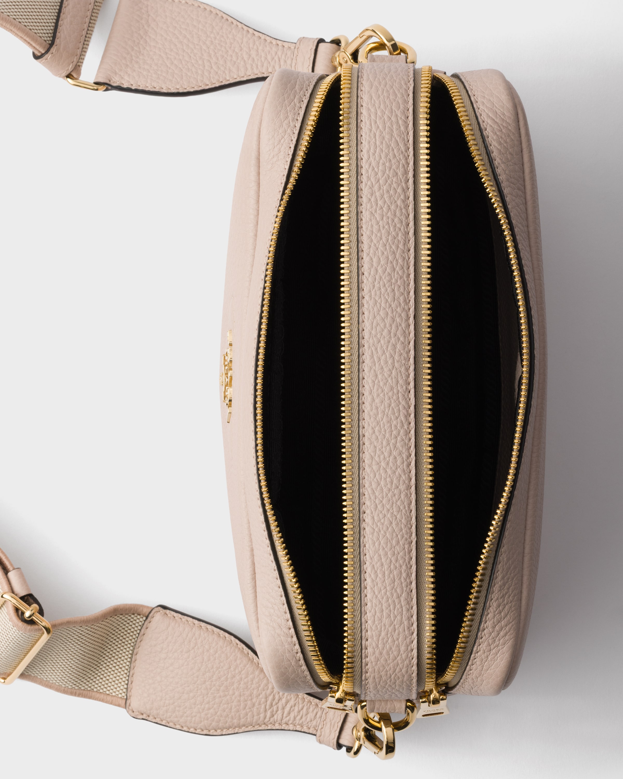 Petit sac à bandoulière en cuir PRADA Rose