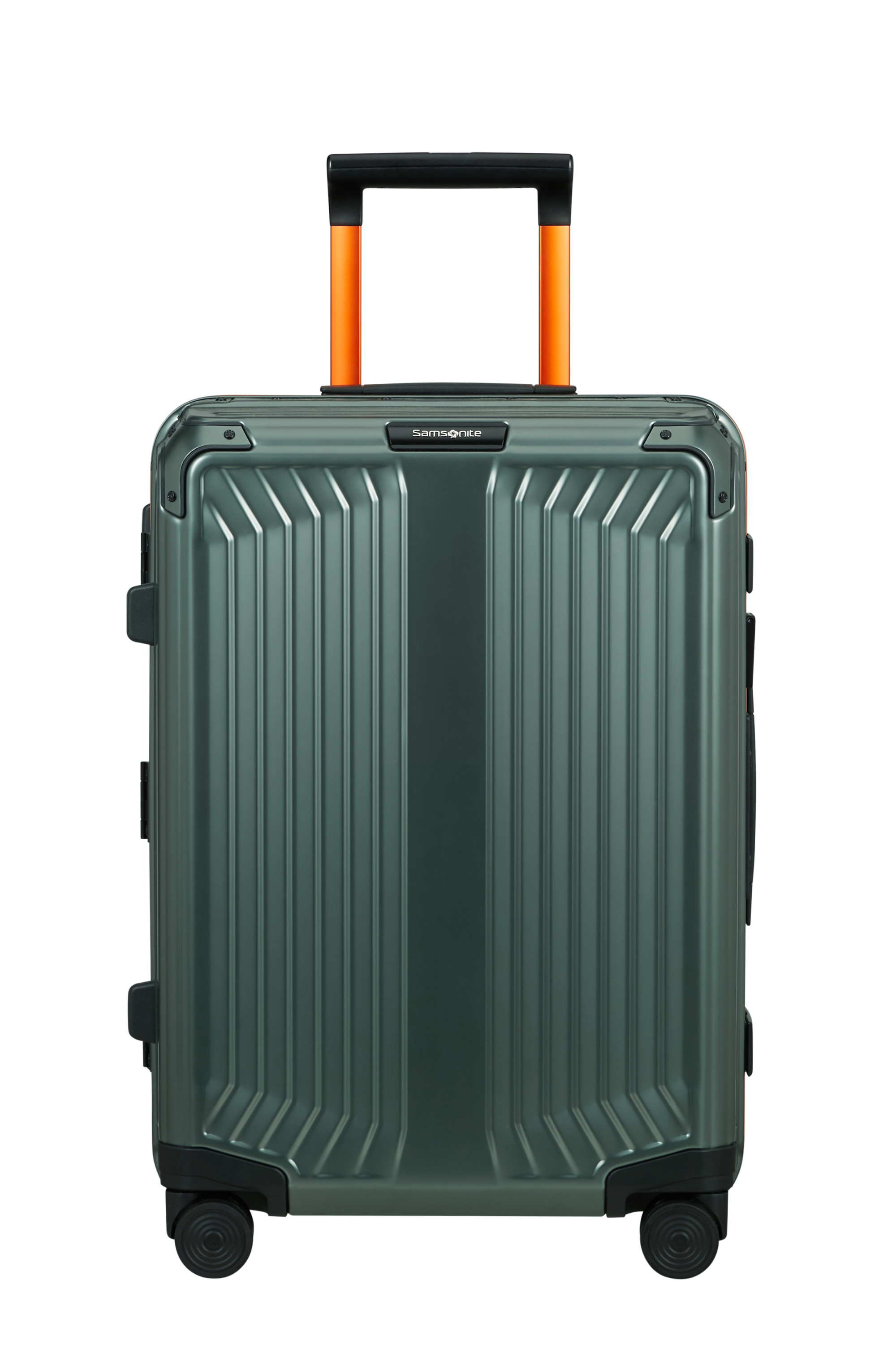 Lite-box alu valise 4 roues taille s SAMSONITE Vert