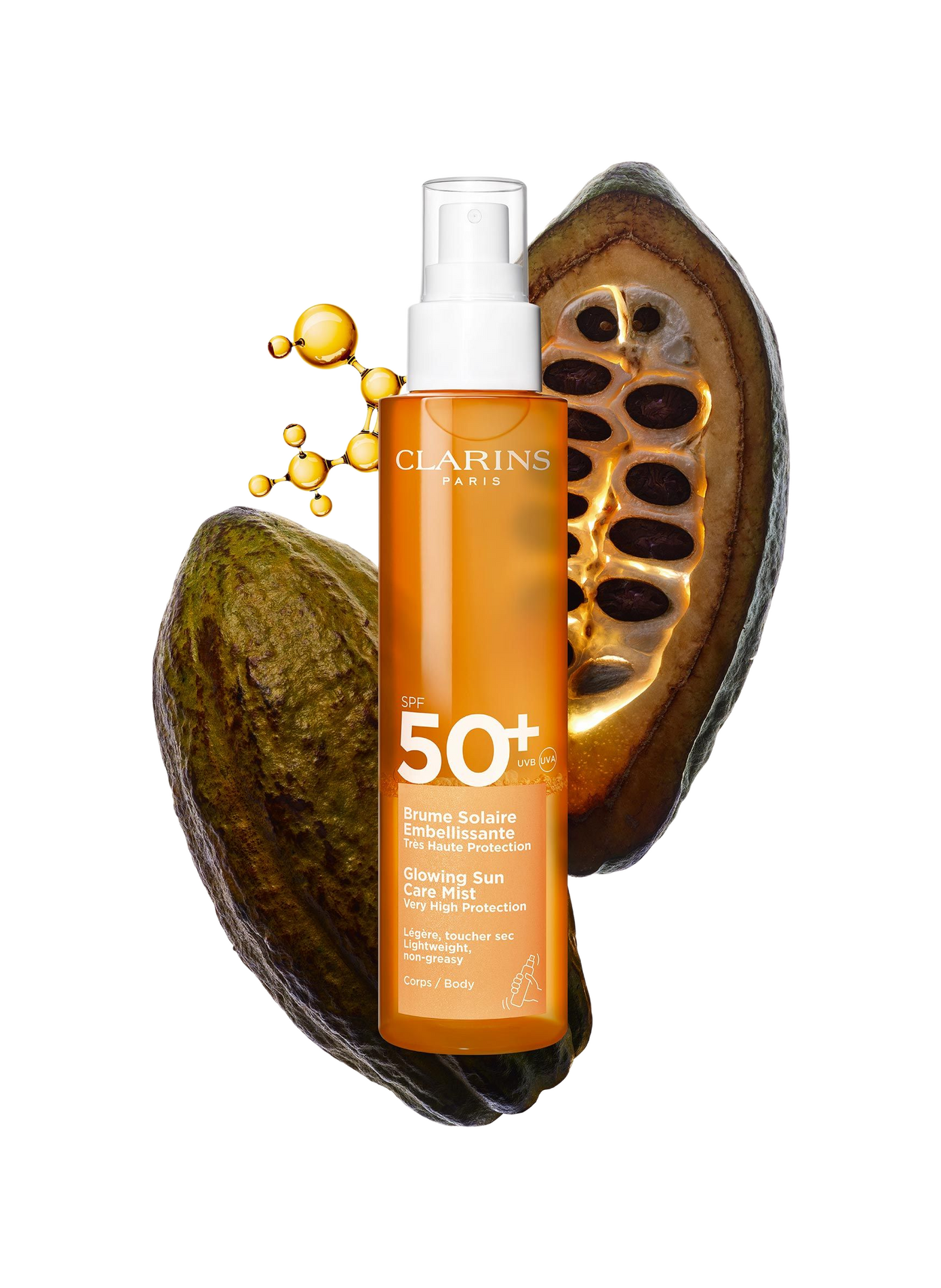 Embellishing Sun Mist SPF50+ - Very High Body Protection CLARINS No color