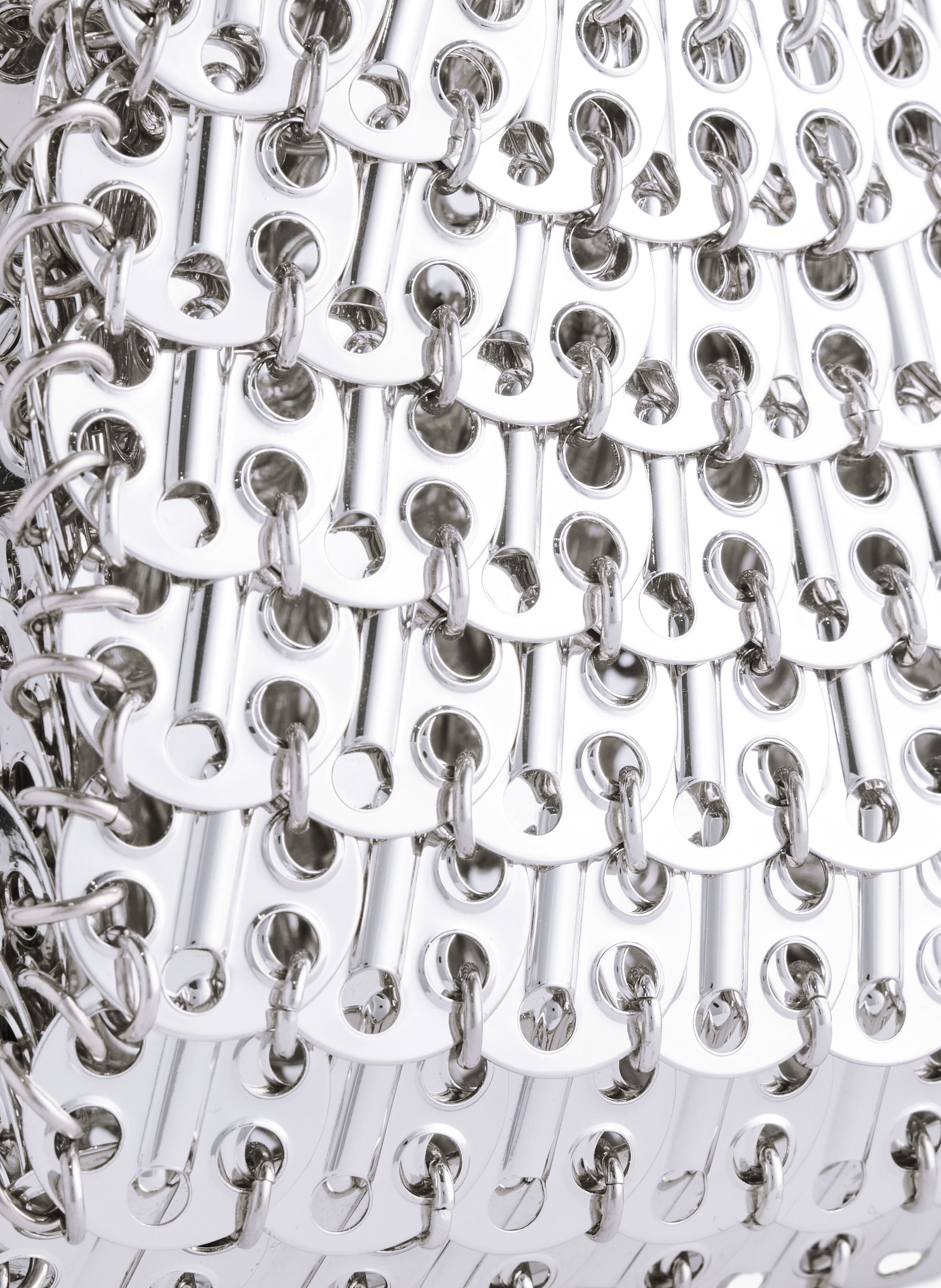 1969 clutch en métal RABANNE Argent