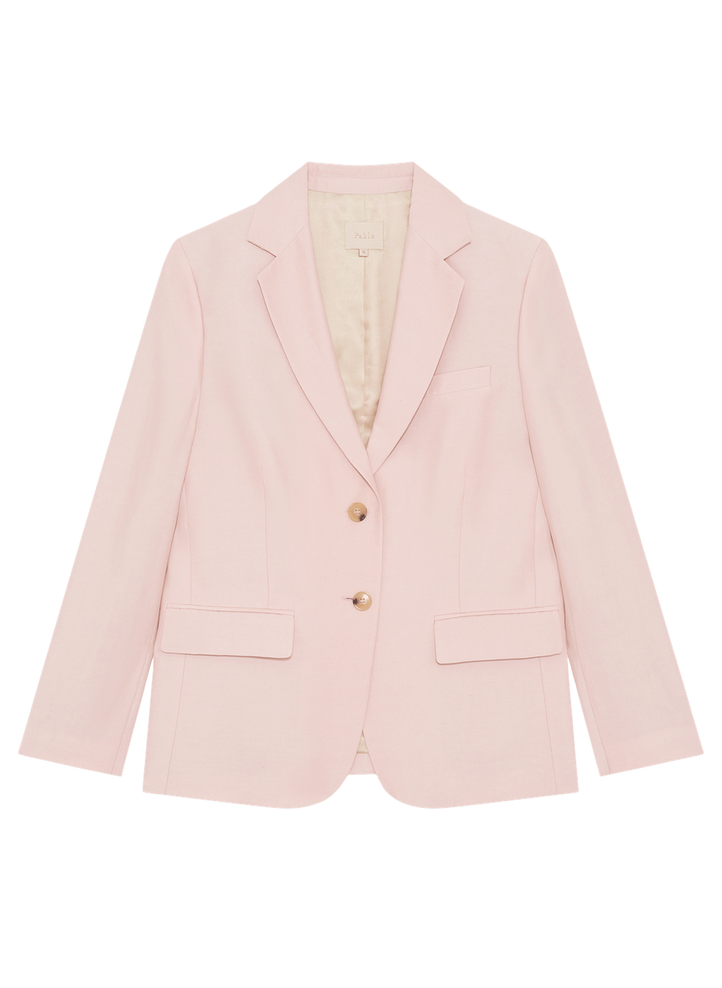 Veste en lin mélangé - maylis PABLO Rose