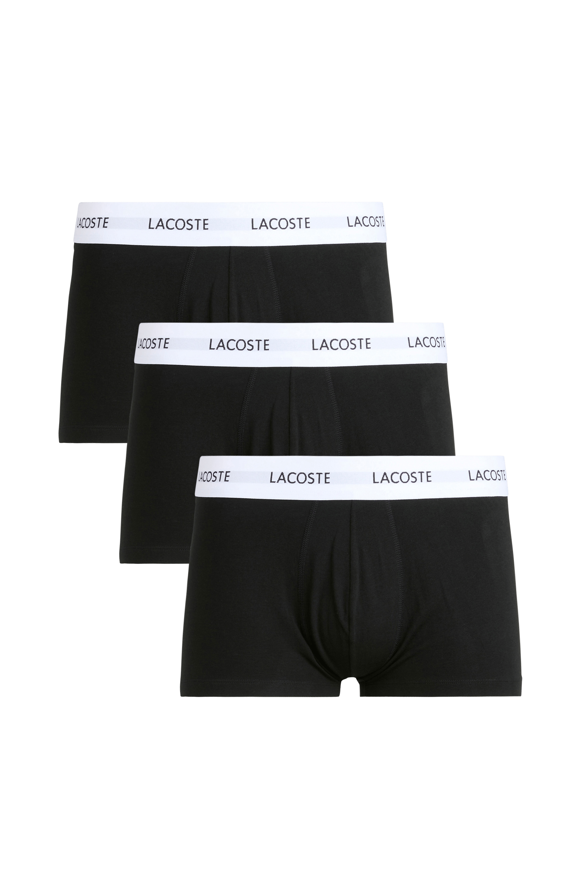 Lot de 3 boxers LACOSTE Noir