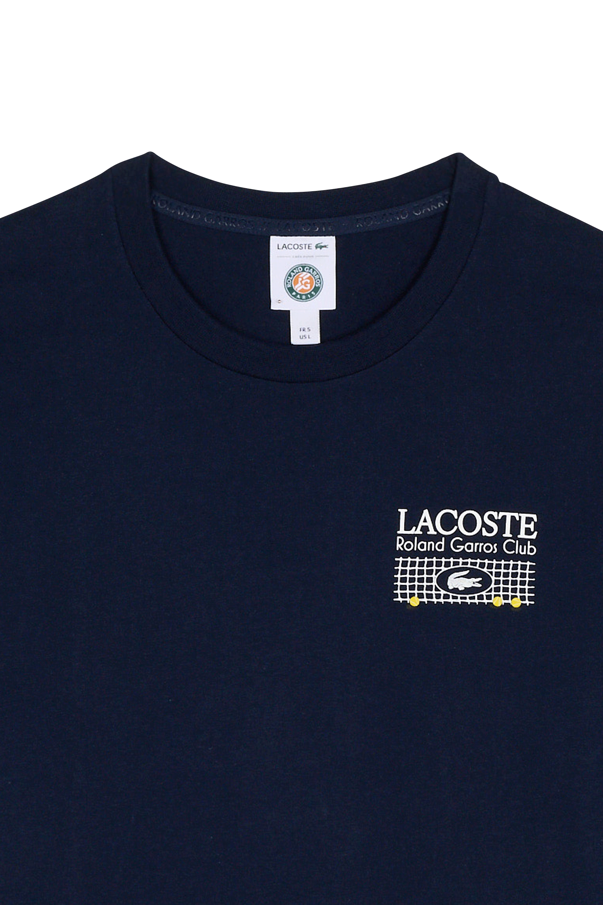 T-shirt roland garros club LACOSTE Bleu