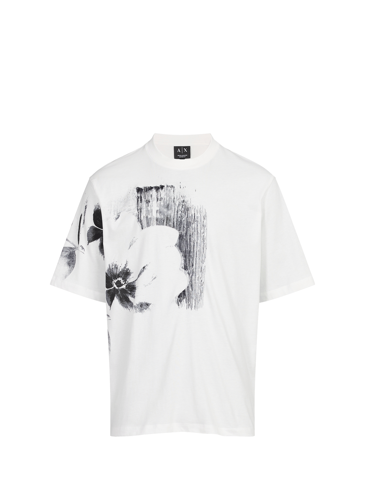 Cotton T-shirt ARMANI EXCHANGE White