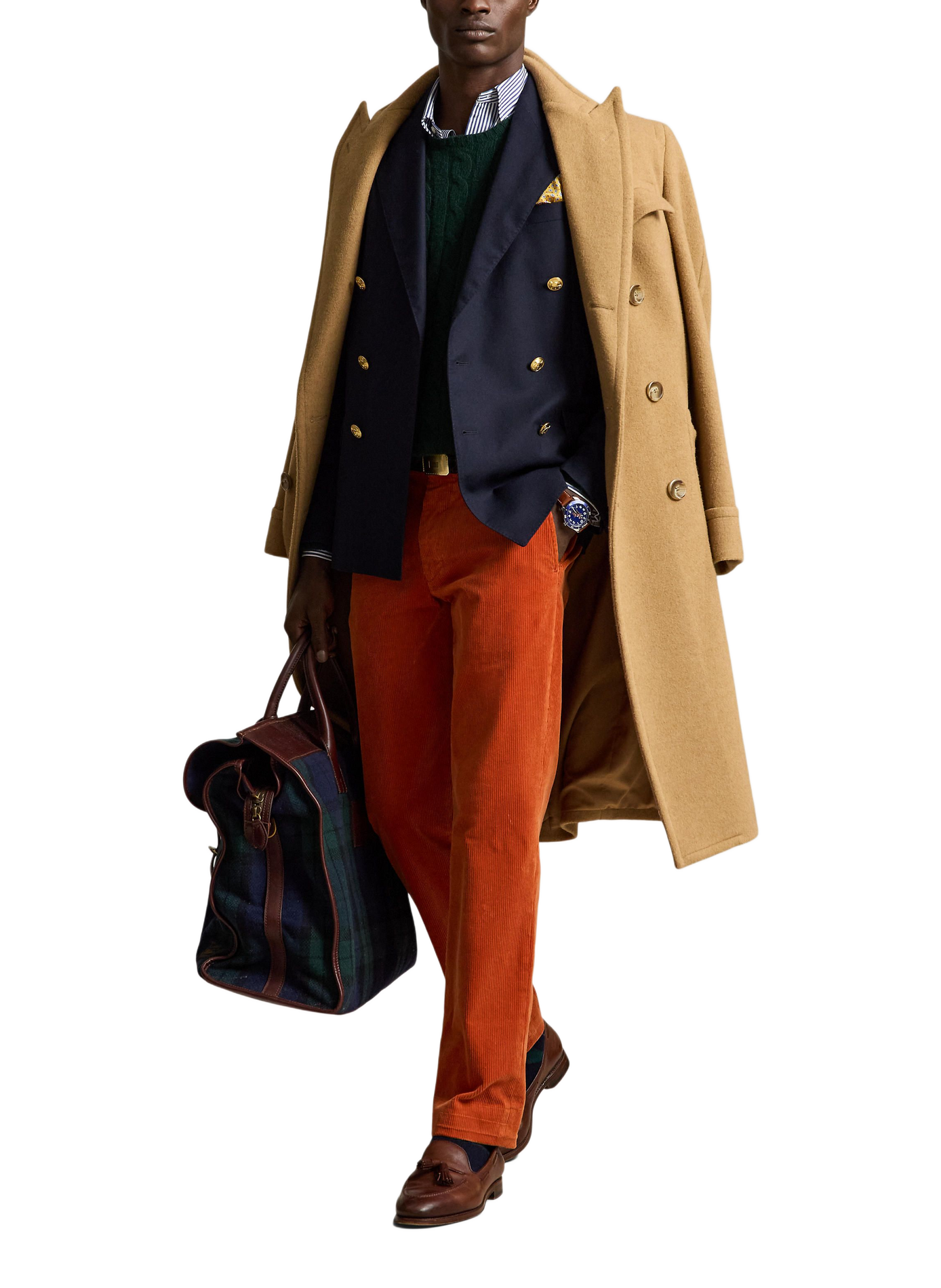 Rechte corduroy broek | Oranje POLO RALPH LAUREN Heren