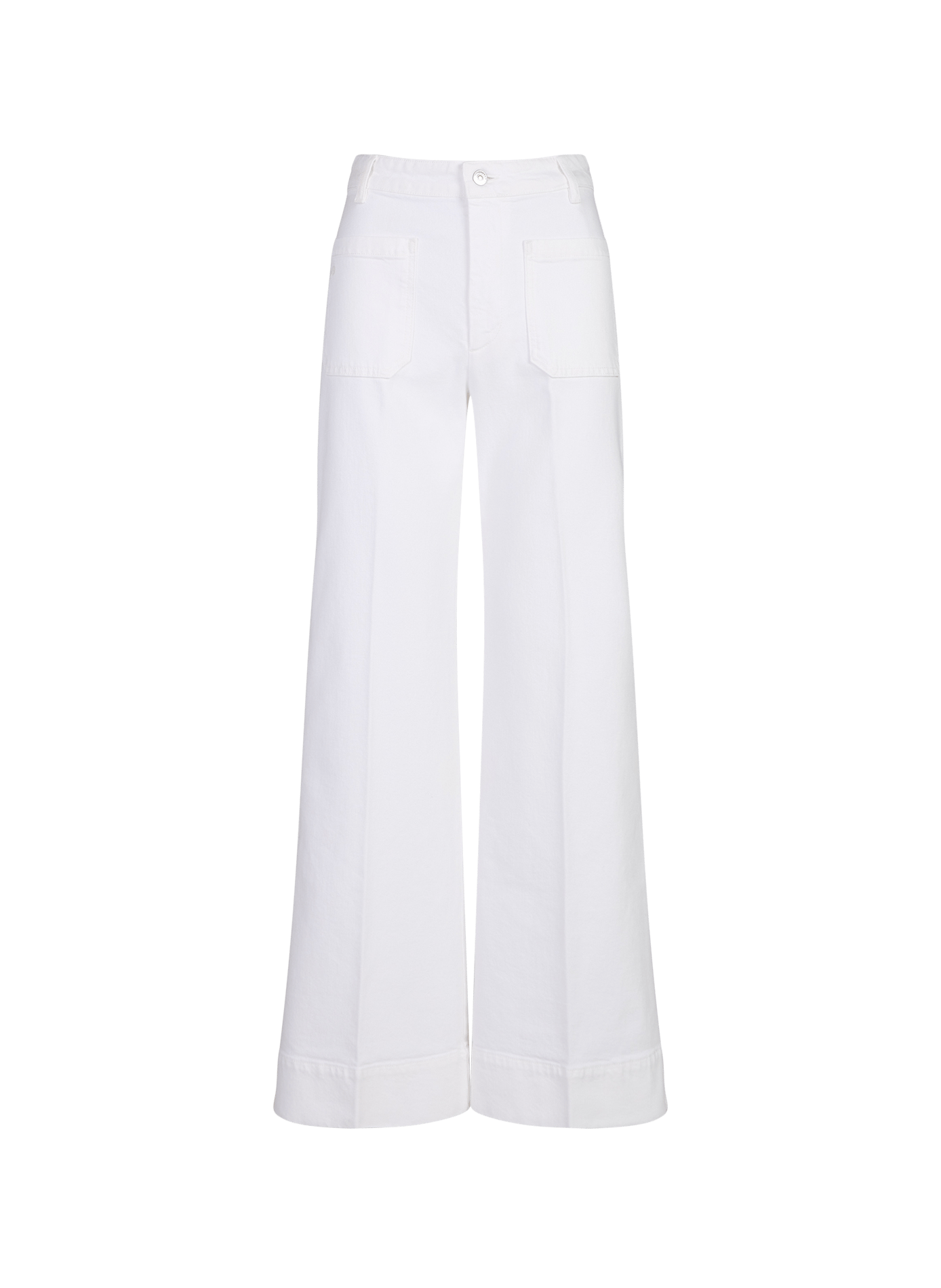 Wide cotton jeans  VICTORIA BECKHAM White