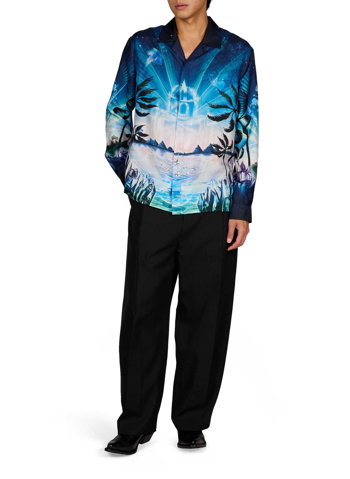 Printed silk shirt CASABLANCA PARIS Multicolour