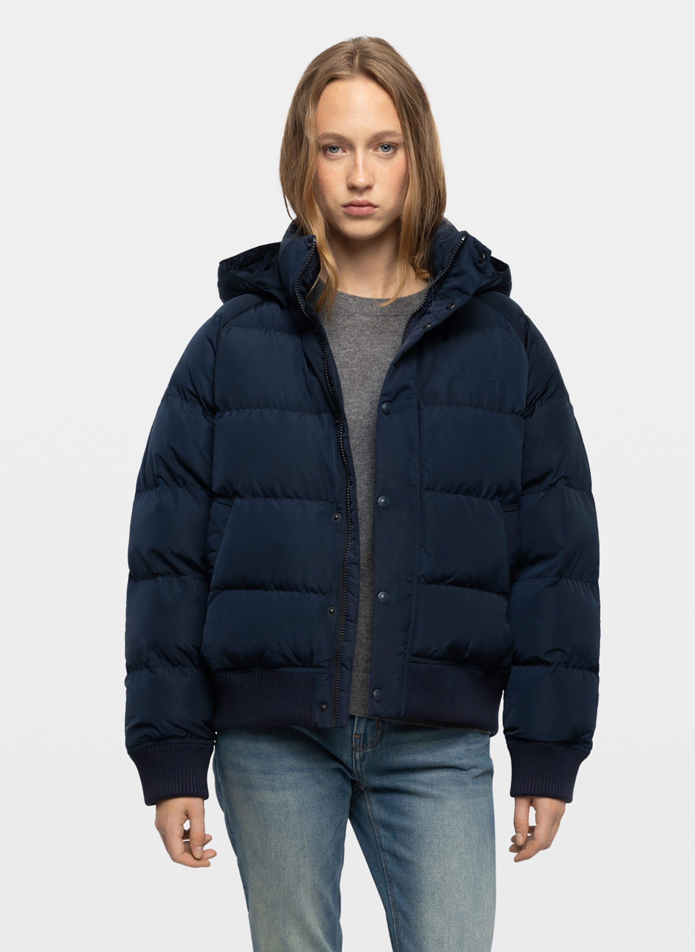 Doudoune droite col à capuche kelis ZADIG&VOLTAIRE Bleu