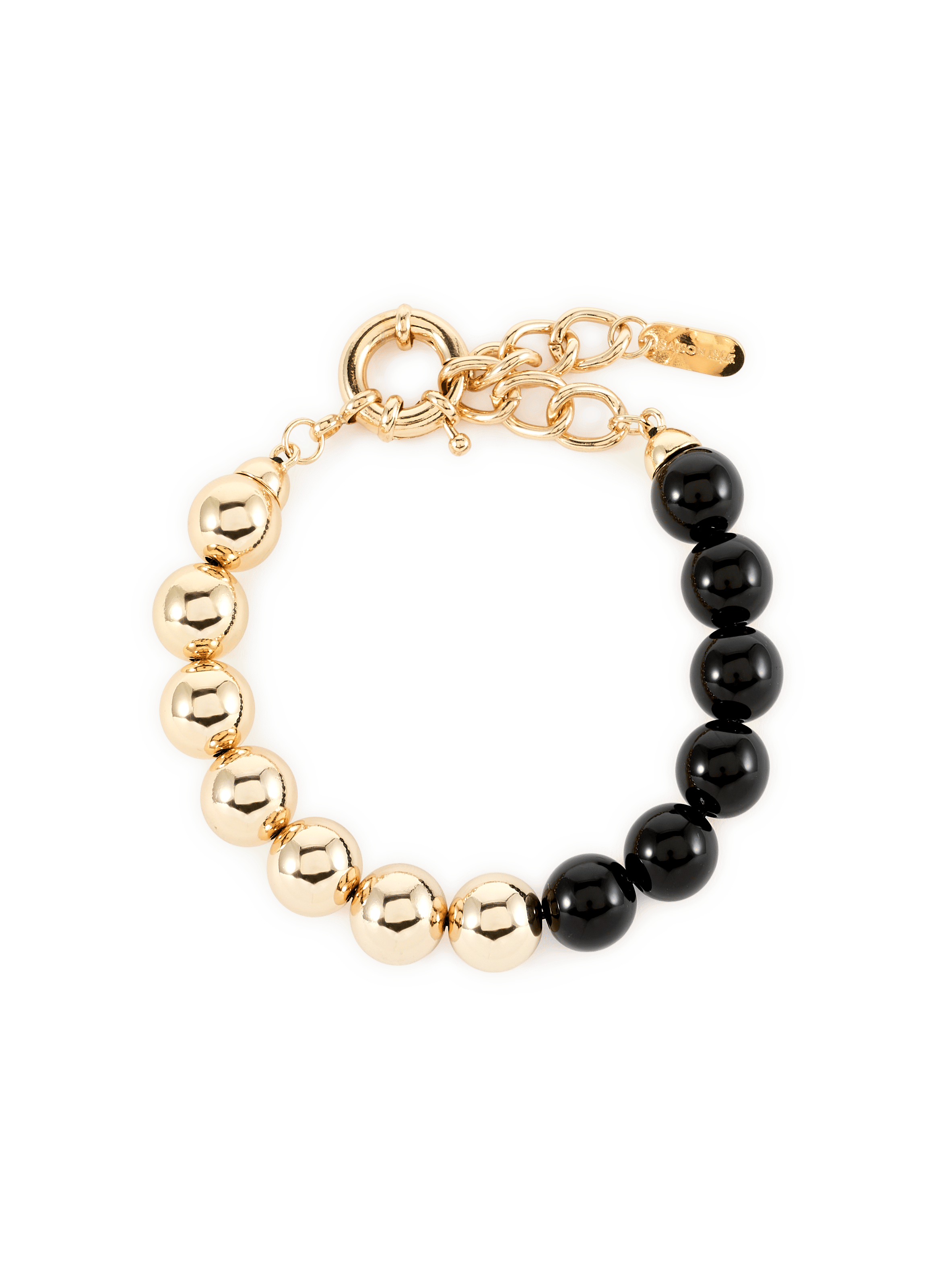 Bracelet en perles fantaisies SAISON 1865 Noir