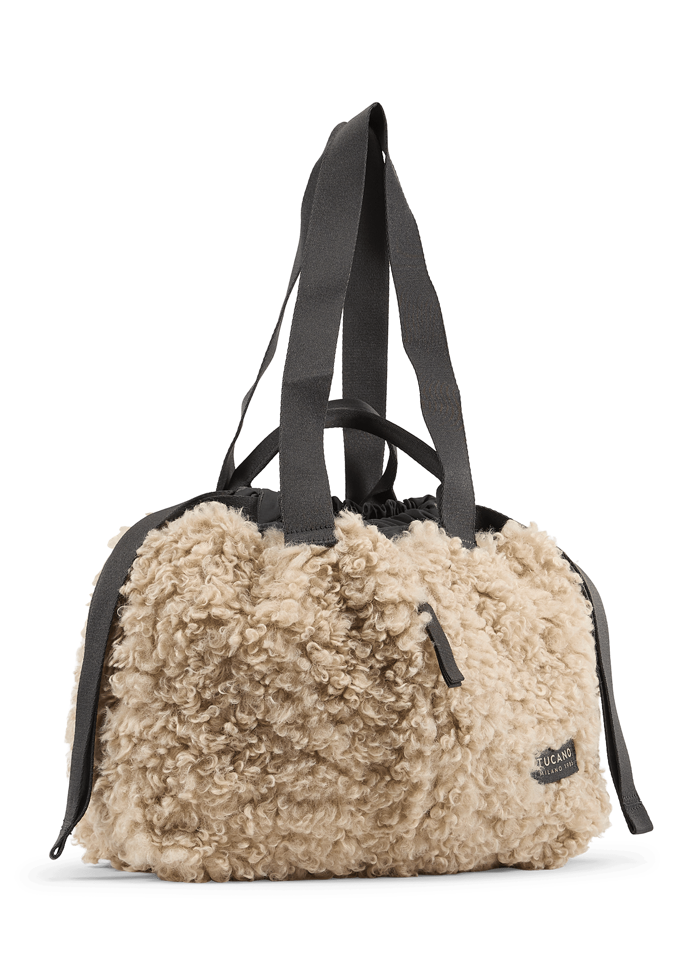 Borsa shopper in pelliccia TUCANO Beige