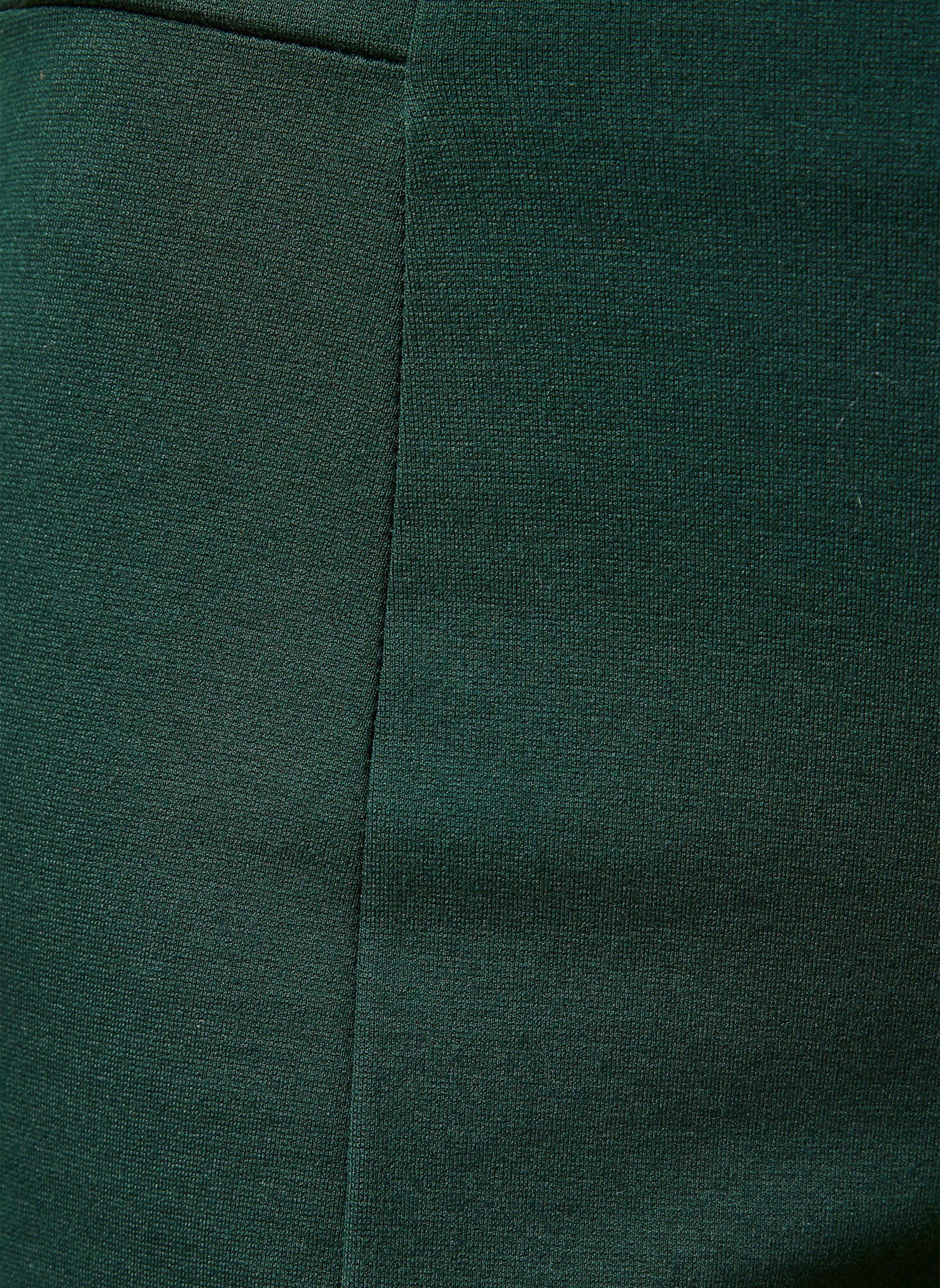 Wijde cropped broek LA FEE MARABOUTEE Groen
