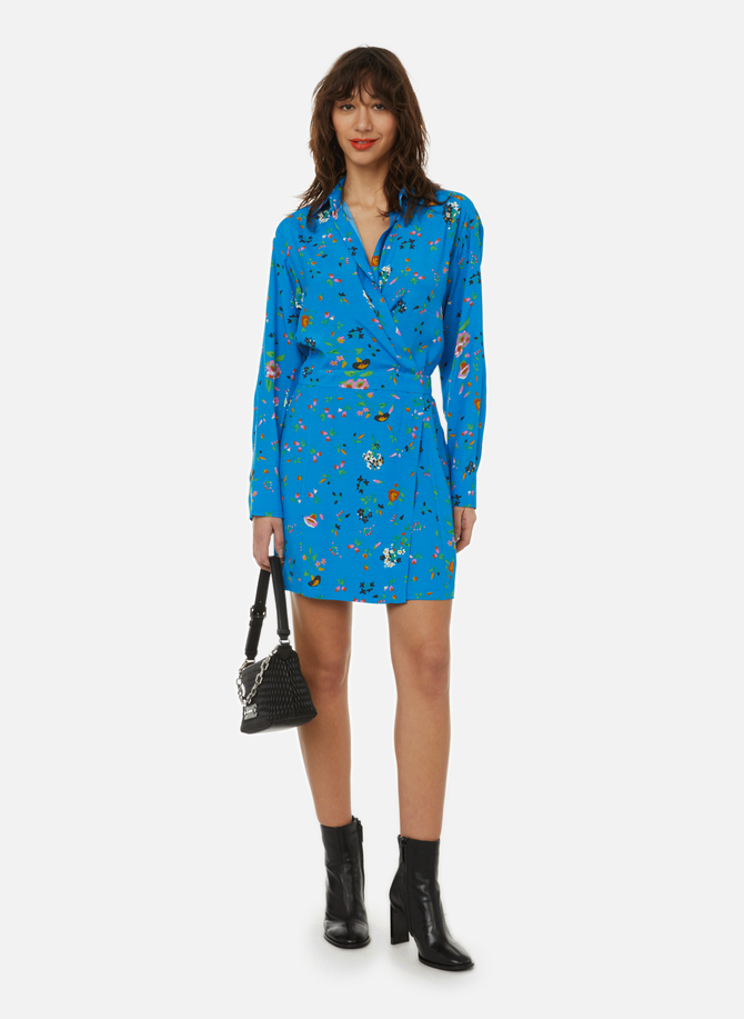 Ravy crepe dress with floral print ZADIG&VOLTAIRE