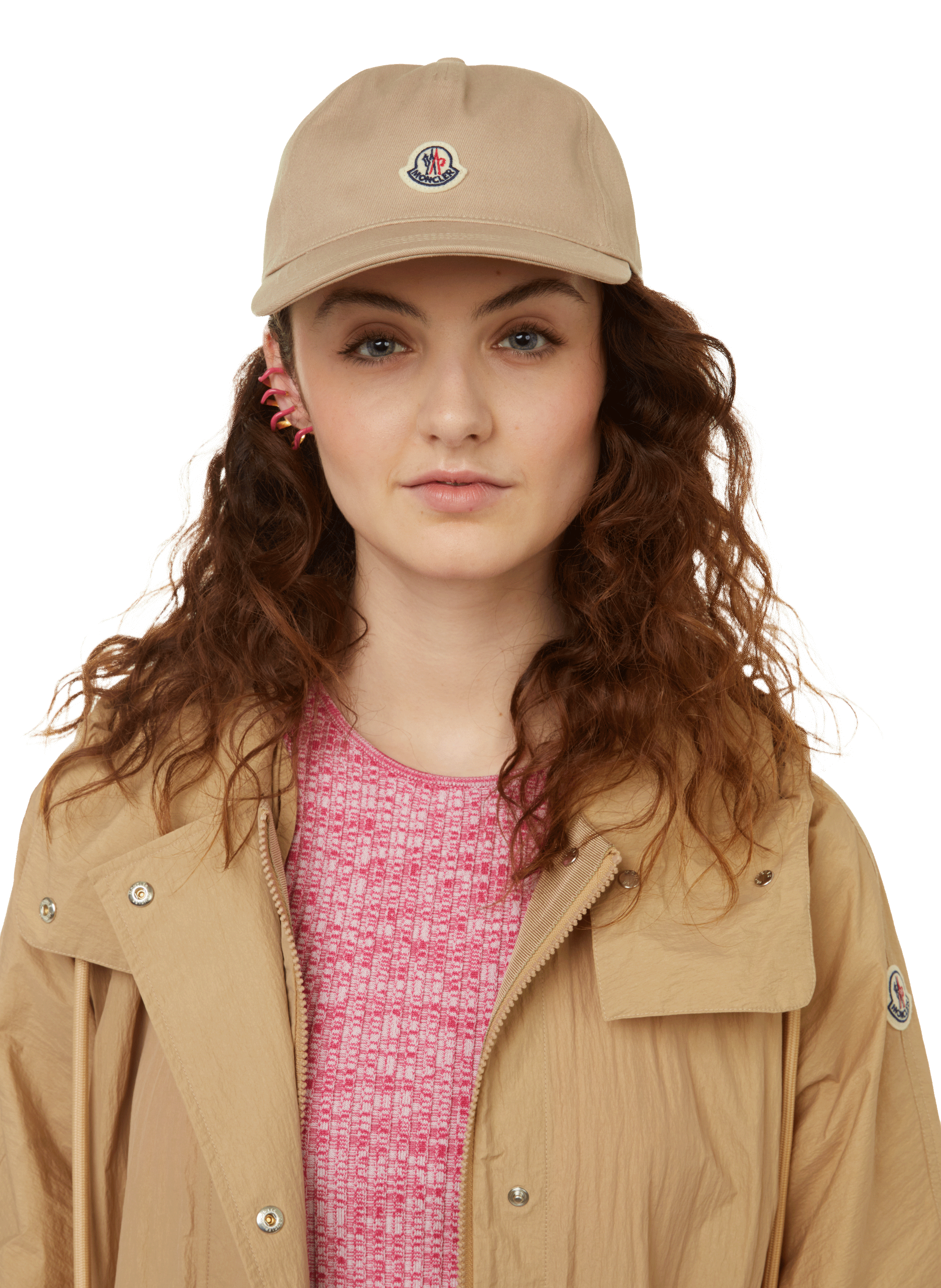 moncler cap beige