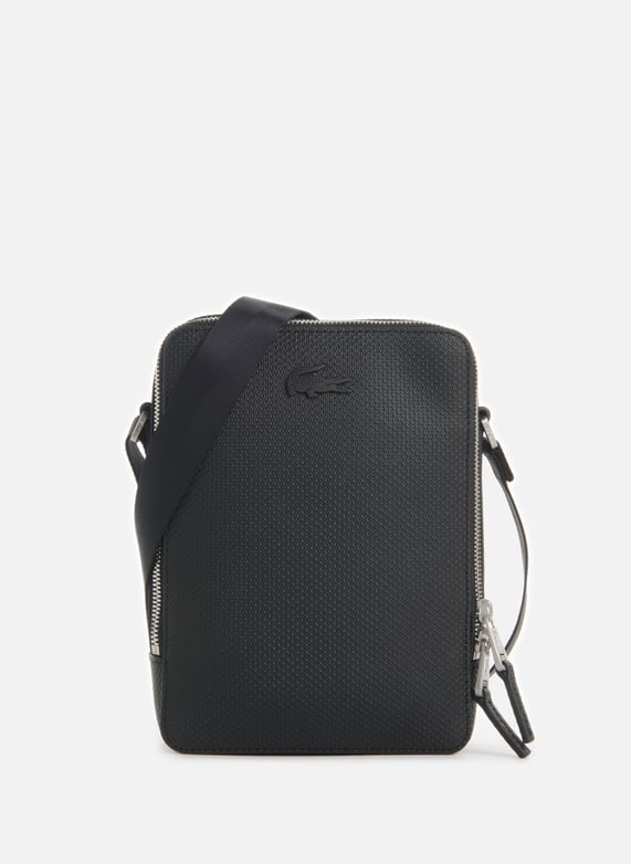 Black lacoste man bag hot sale