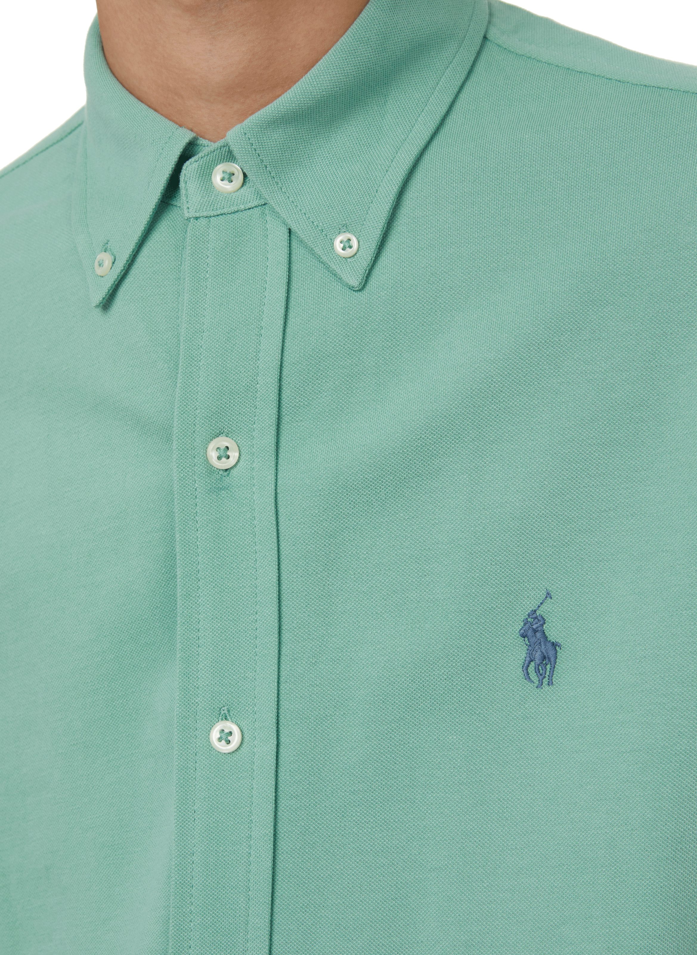 Cotton shirt POLO RALPH LAUREN Green