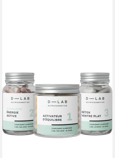 Programme Ventre Plat D-LAB NUTRICOSMETICS Programme Ventre Plat D-LAB NUTRICOSMETICS