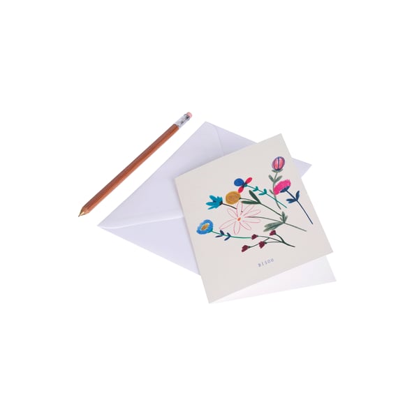 Carte postale Petites fleurs