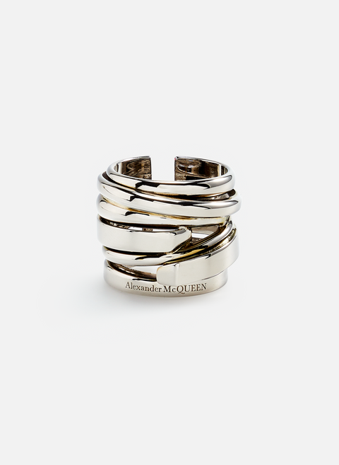 Silver Stacking RingALEXANDER MCQUEEN 