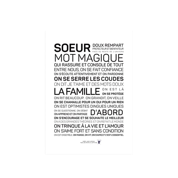 Affiche Soeur