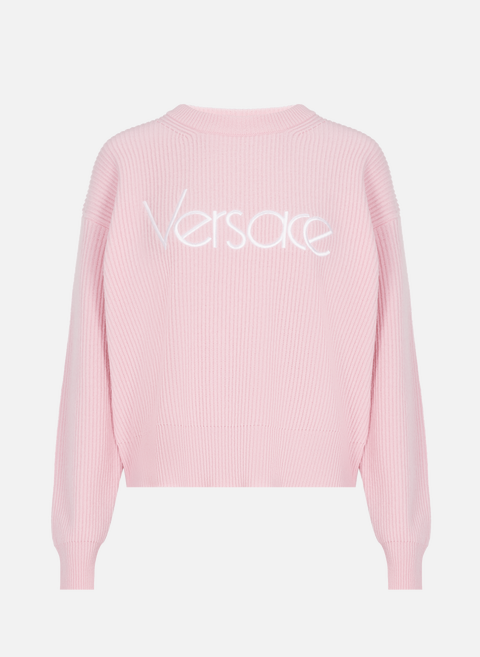 Pink wool sweaterVERSACE 