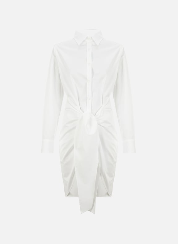 Cotton shirt dress White by SAISON 1865 SAISON 1865 Cotton shirt dress White