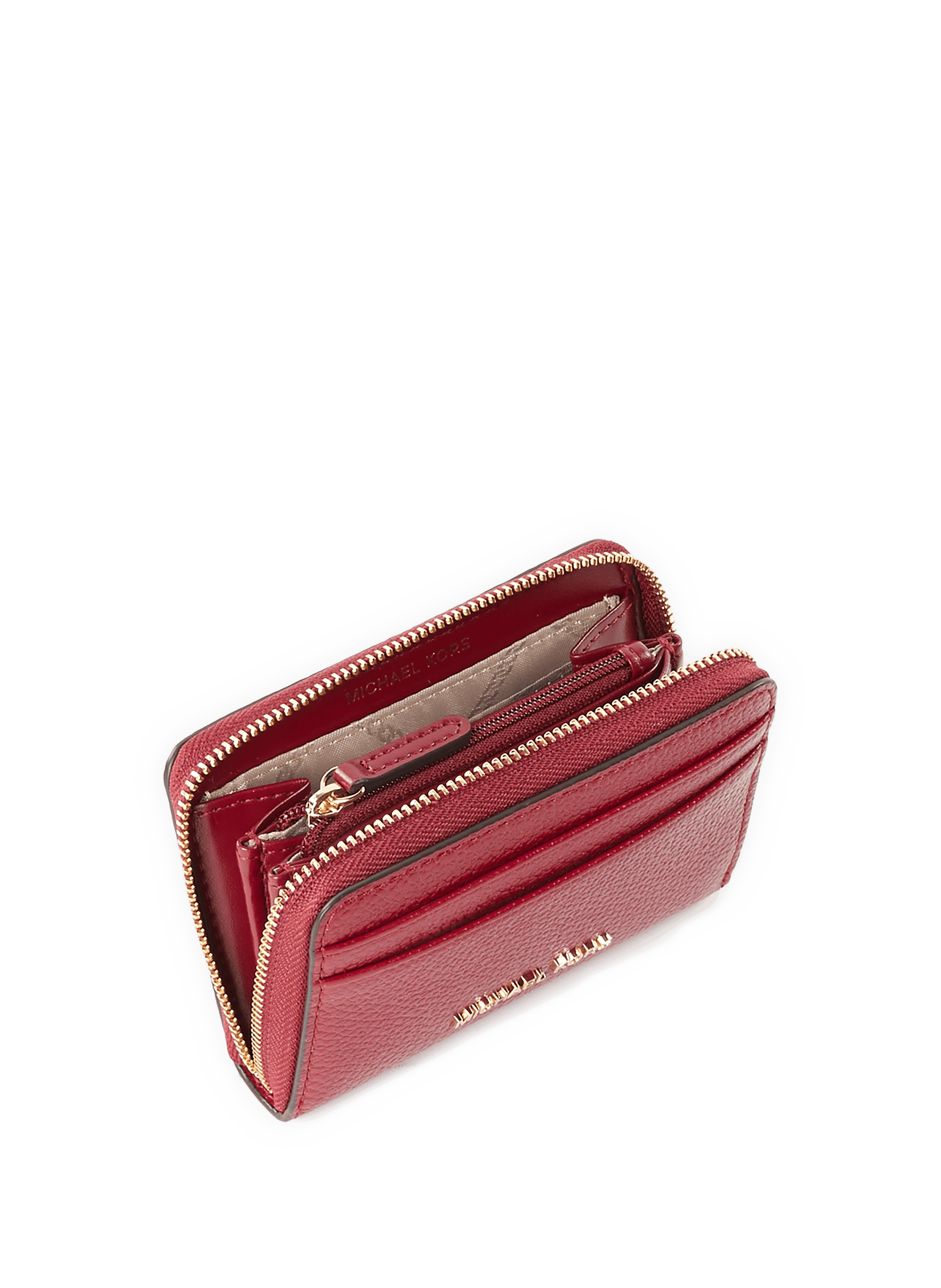 Porte-monnaie Jet Set en cuir | Rouge MICHAEL KORS Femme