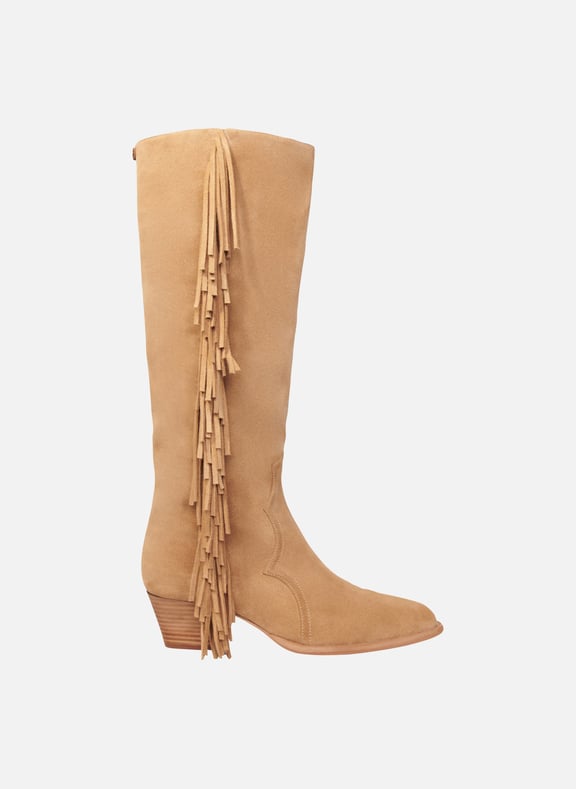 Bottes en cuir Beige by MAJE MAJE Bottes en cuir Beige