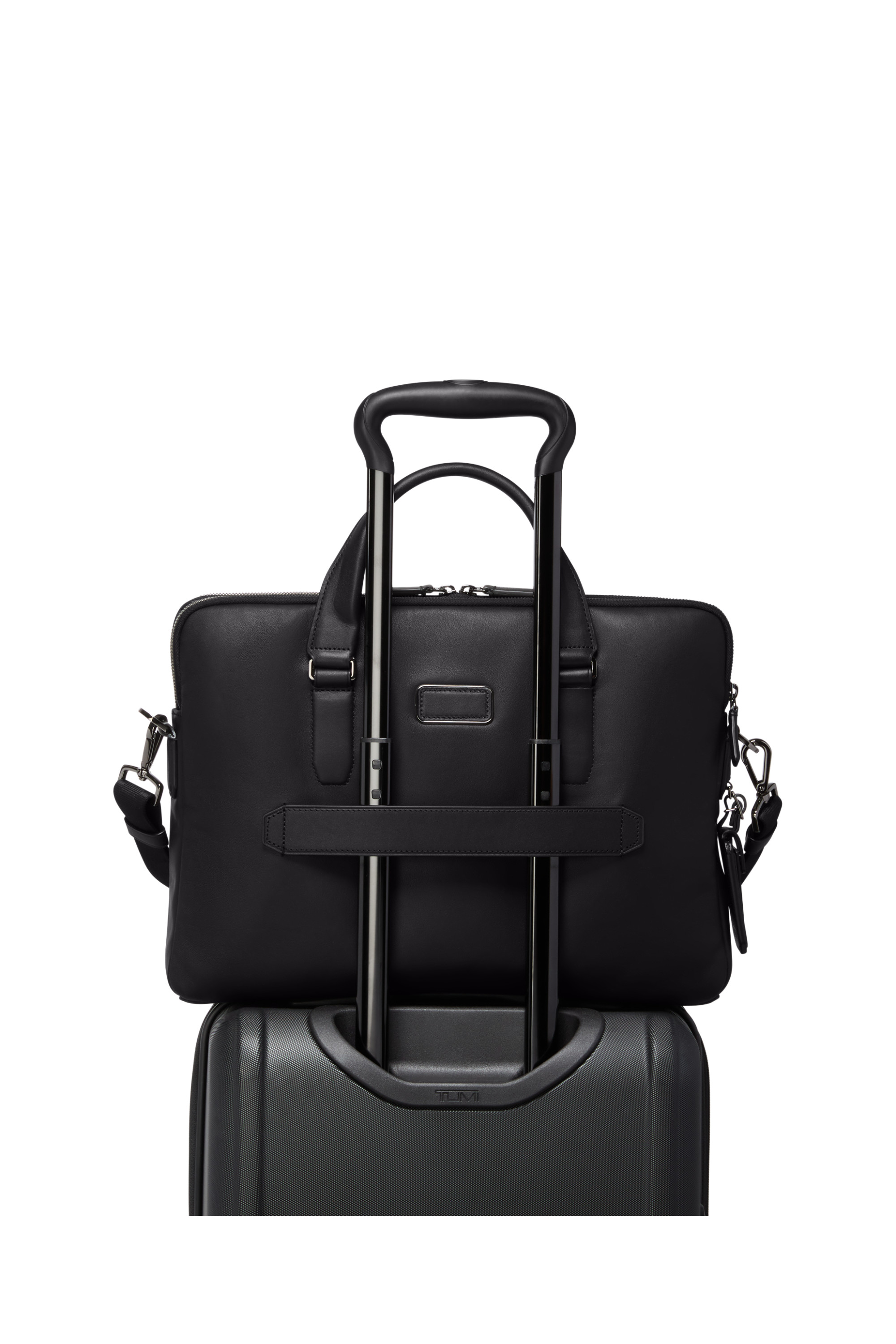 Tumi harrison valise 4 roues business case taille s TUMI Noir