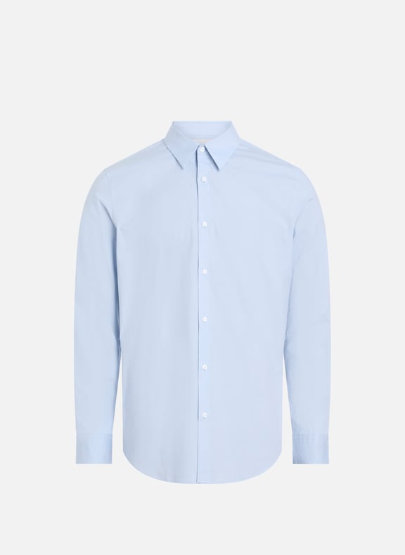 Cotton poplin shirt Grey by CALVIN KLEIN CALVIN KLEIN Cotton poplin shirt Grey