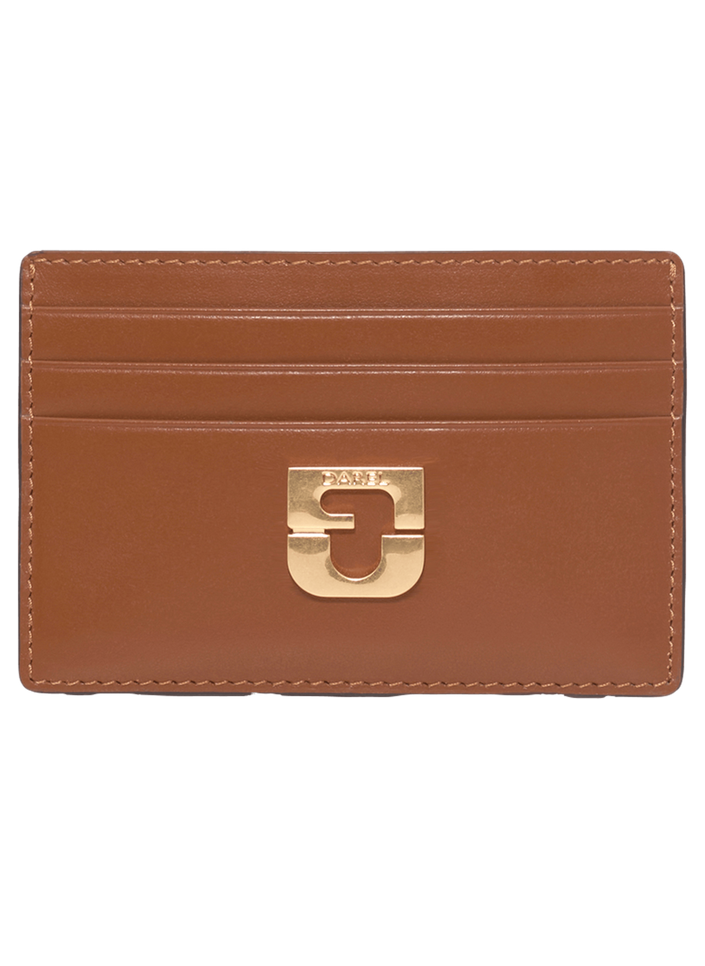 Porte carte en cuir - cardholder GERARD DAREL Marron