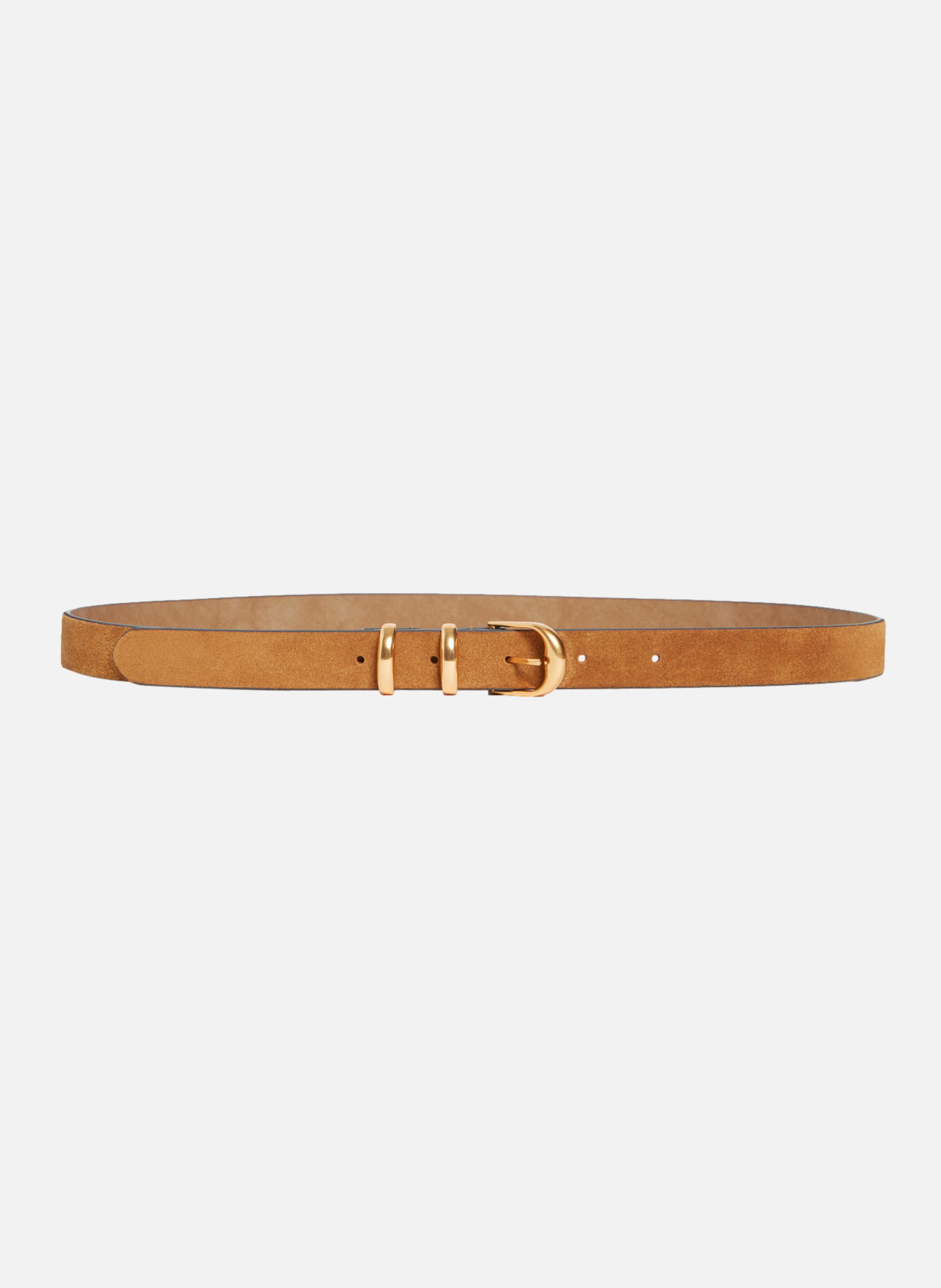 Ceinture 20mm en cuir caramel VANESSA BRUNO Marron